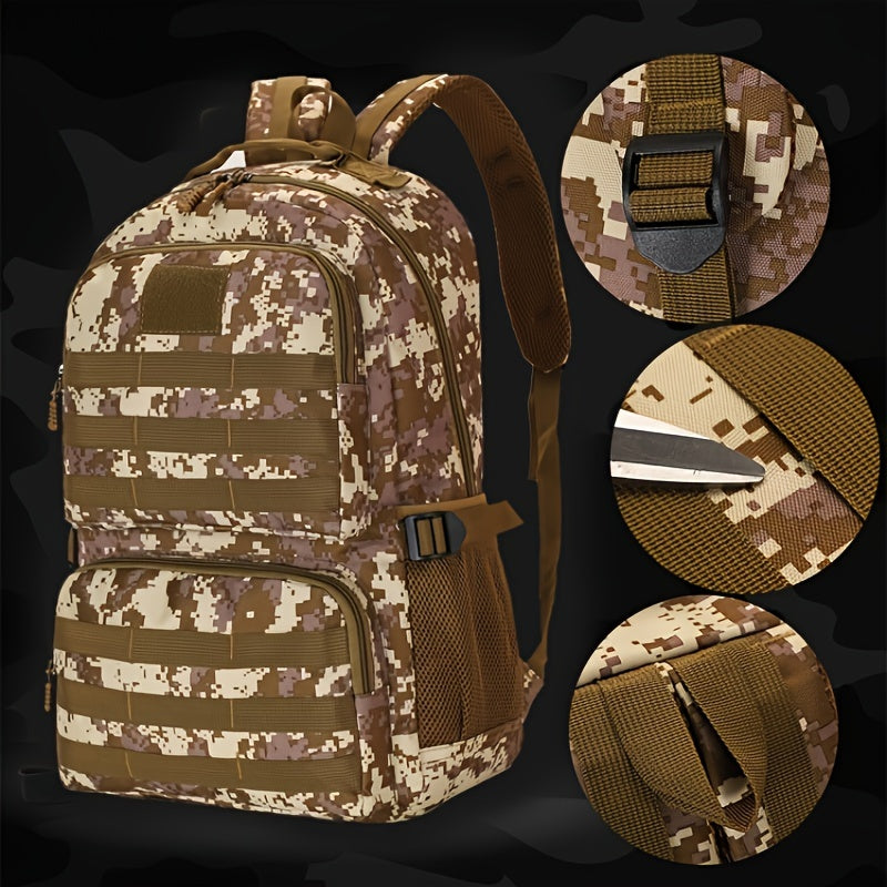 Tactical Camo Backpack | Large Capacity, Adjustable Straps Camo Colors