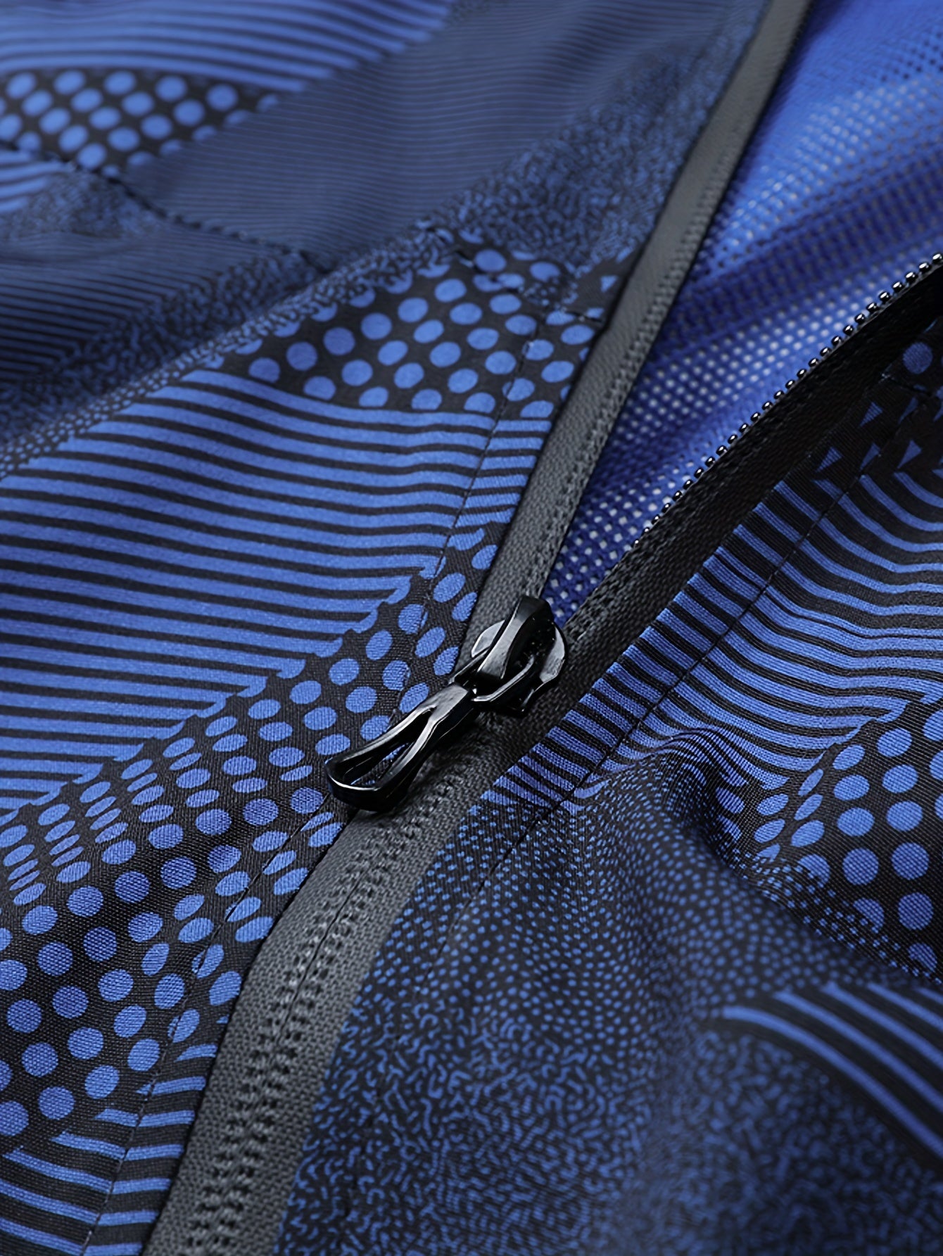 Men's Casual Sports Hoodie with Zipper | Camouflage Pattern Camo Colors