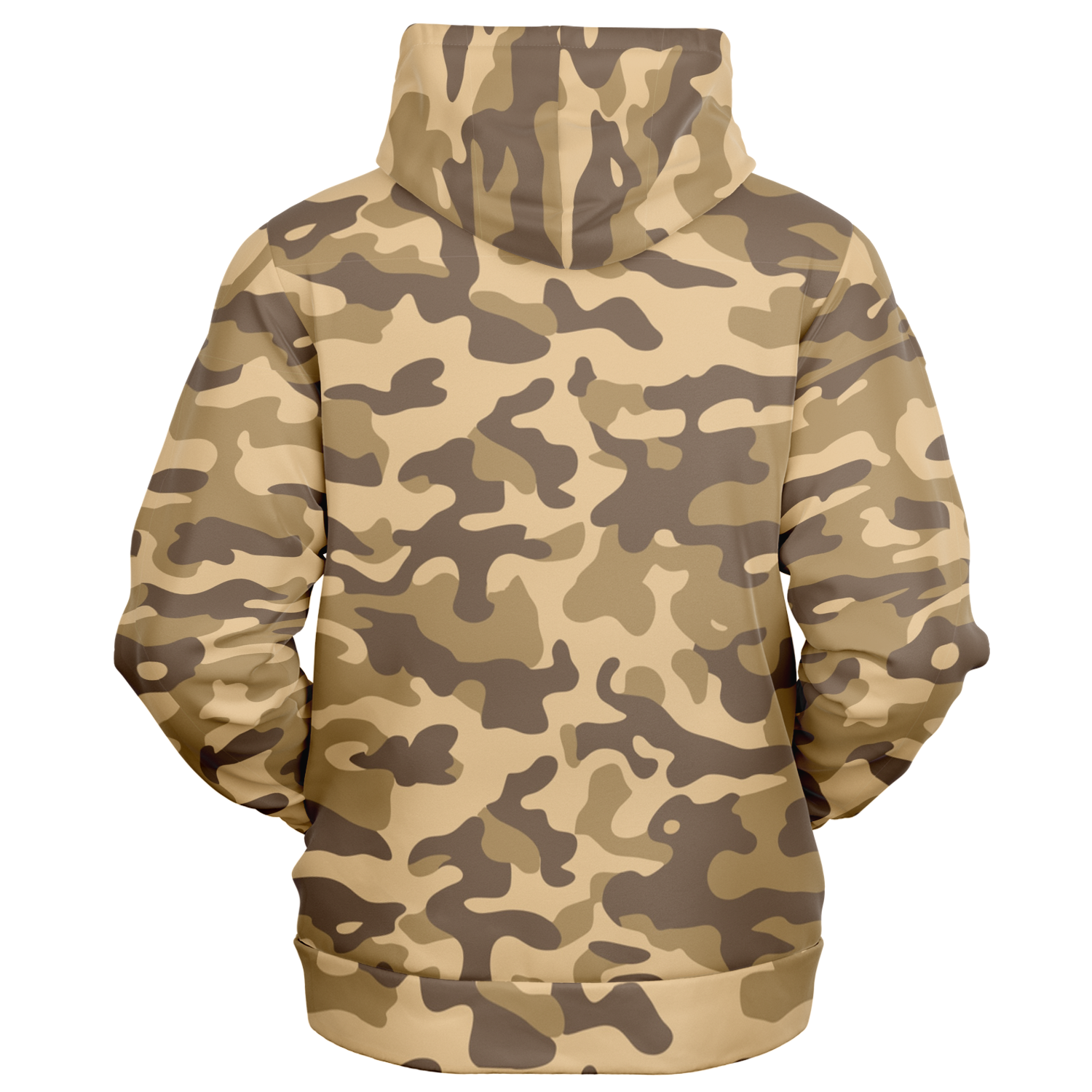 Zip-Up Hoodie | Khaki Camouflage style Camo Colors