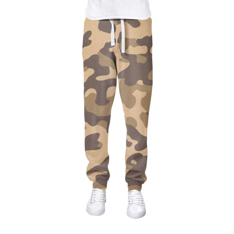 Men's Camo Track Pants | Khaki Camouflage Camo Colors