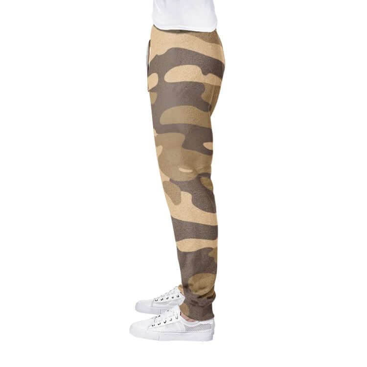 Men's Camo Track Pants | Khaki Camouflage Camo Colors