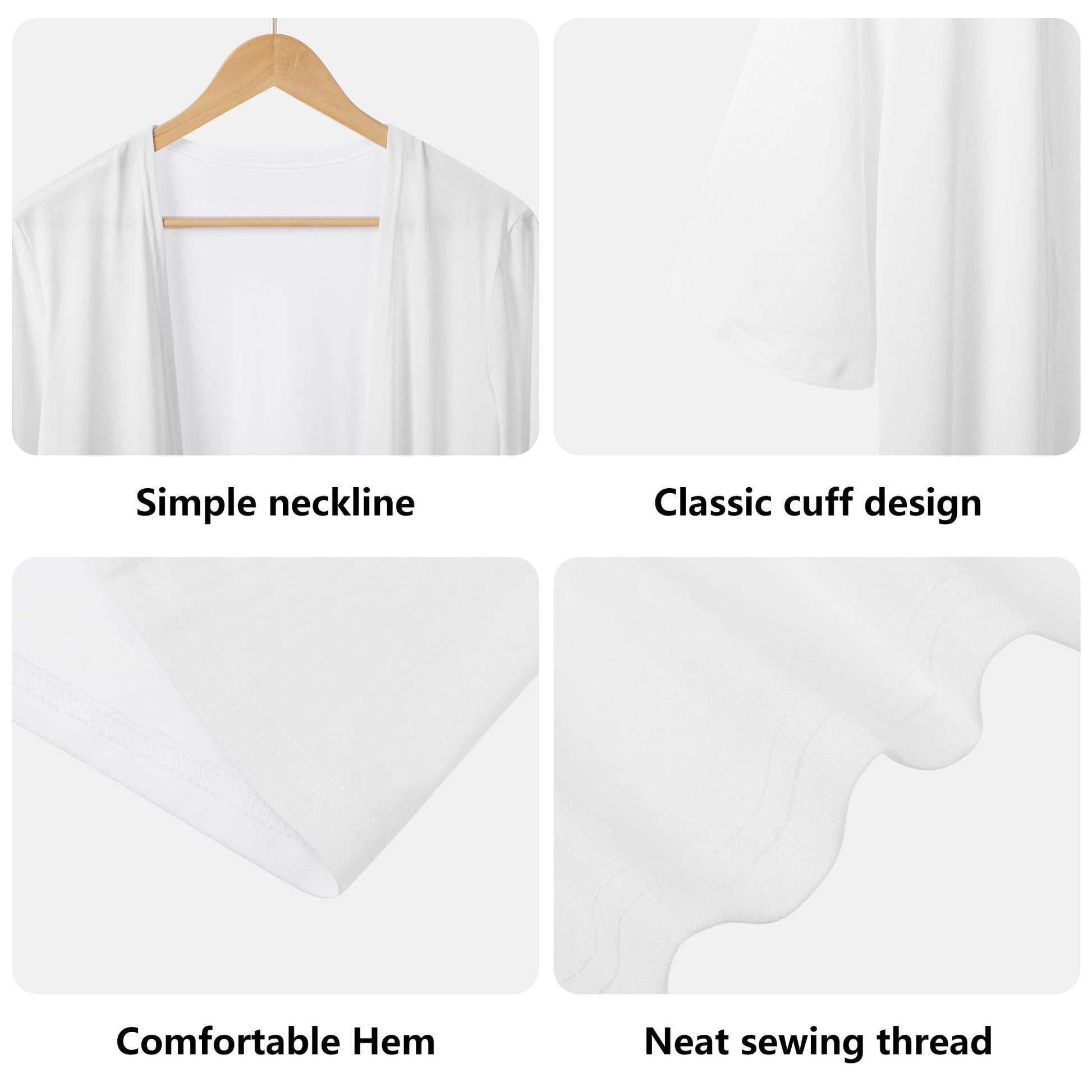 Camo Kimono | Blue LED Screen Half Sleeve Camo Colors