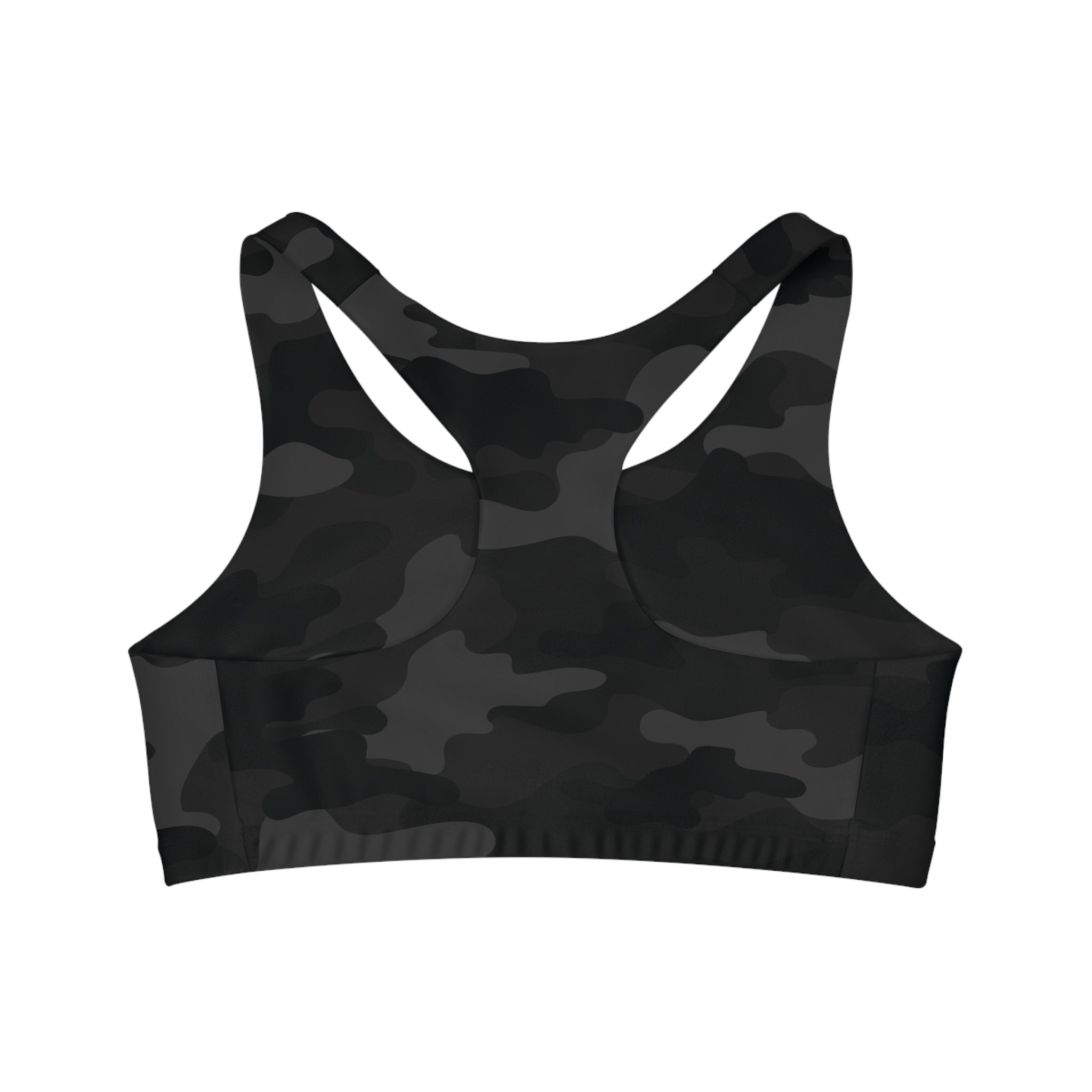Camo Bra | Black Sports Camouflage Camo Colors
