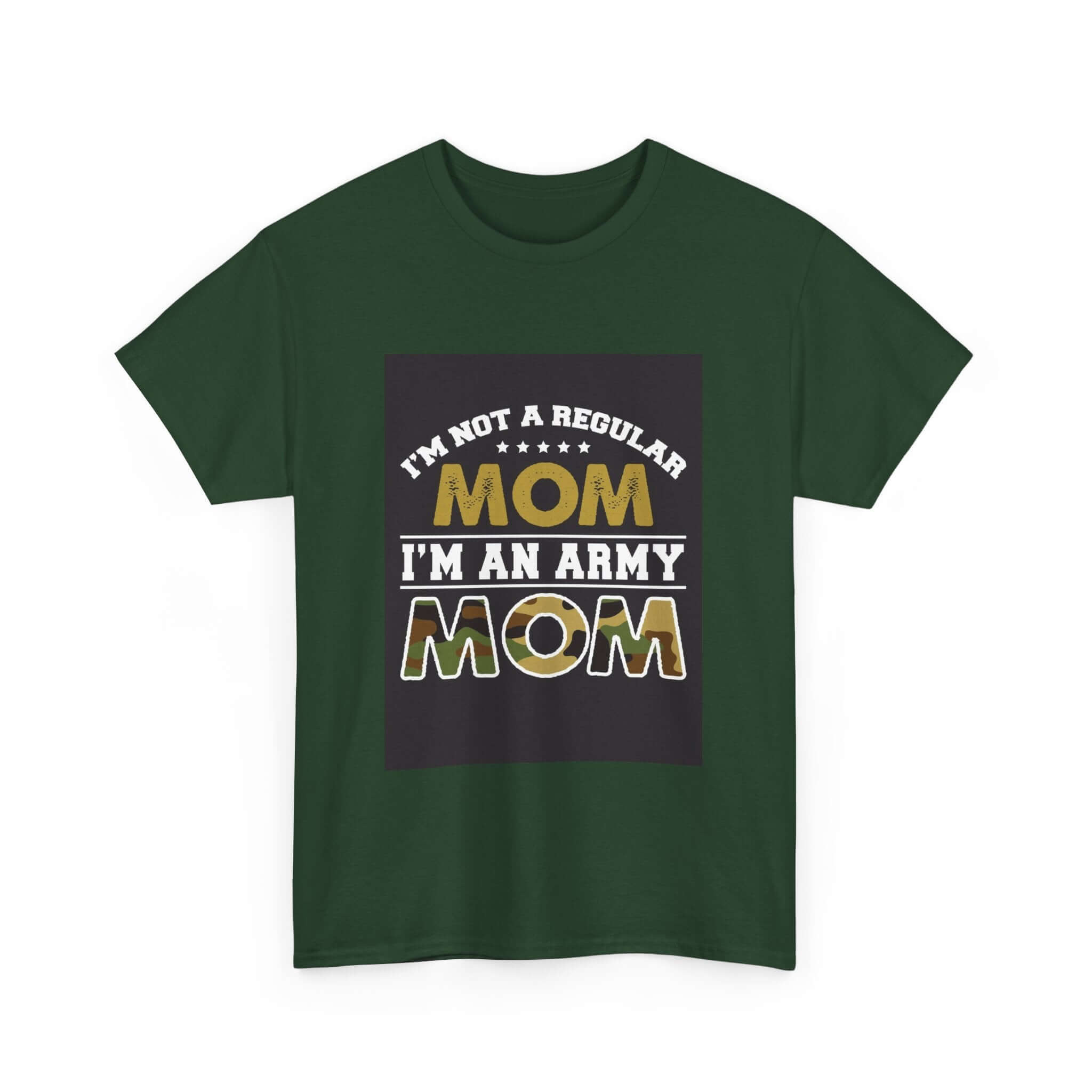 I'm an Army Mom Shirt | 2025 Heavy Cotton Tee Camo Colors