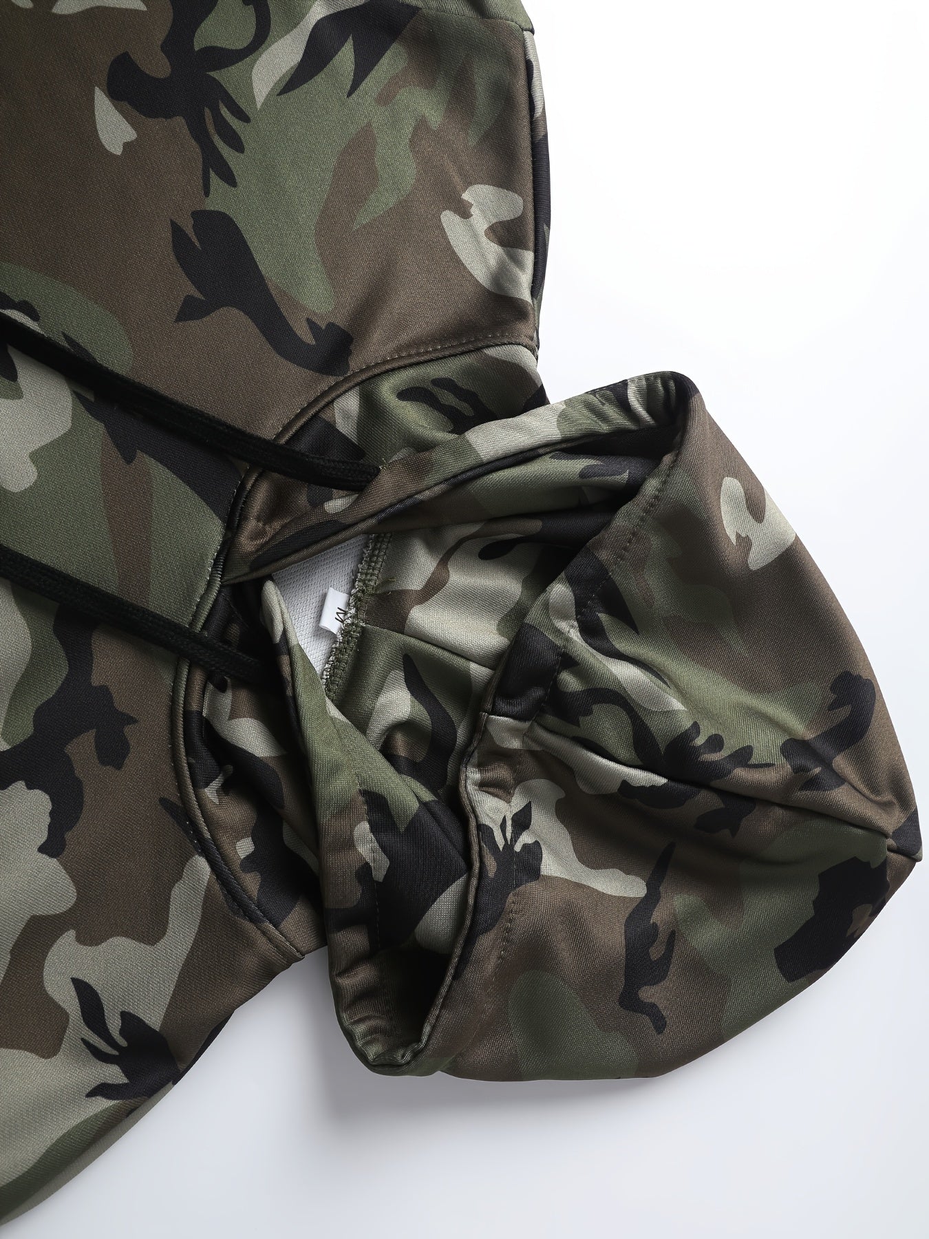 Men's Camo Hoodie | Long Sleeves Sweatshirt With A Kangaroo Pocket Camo Colors