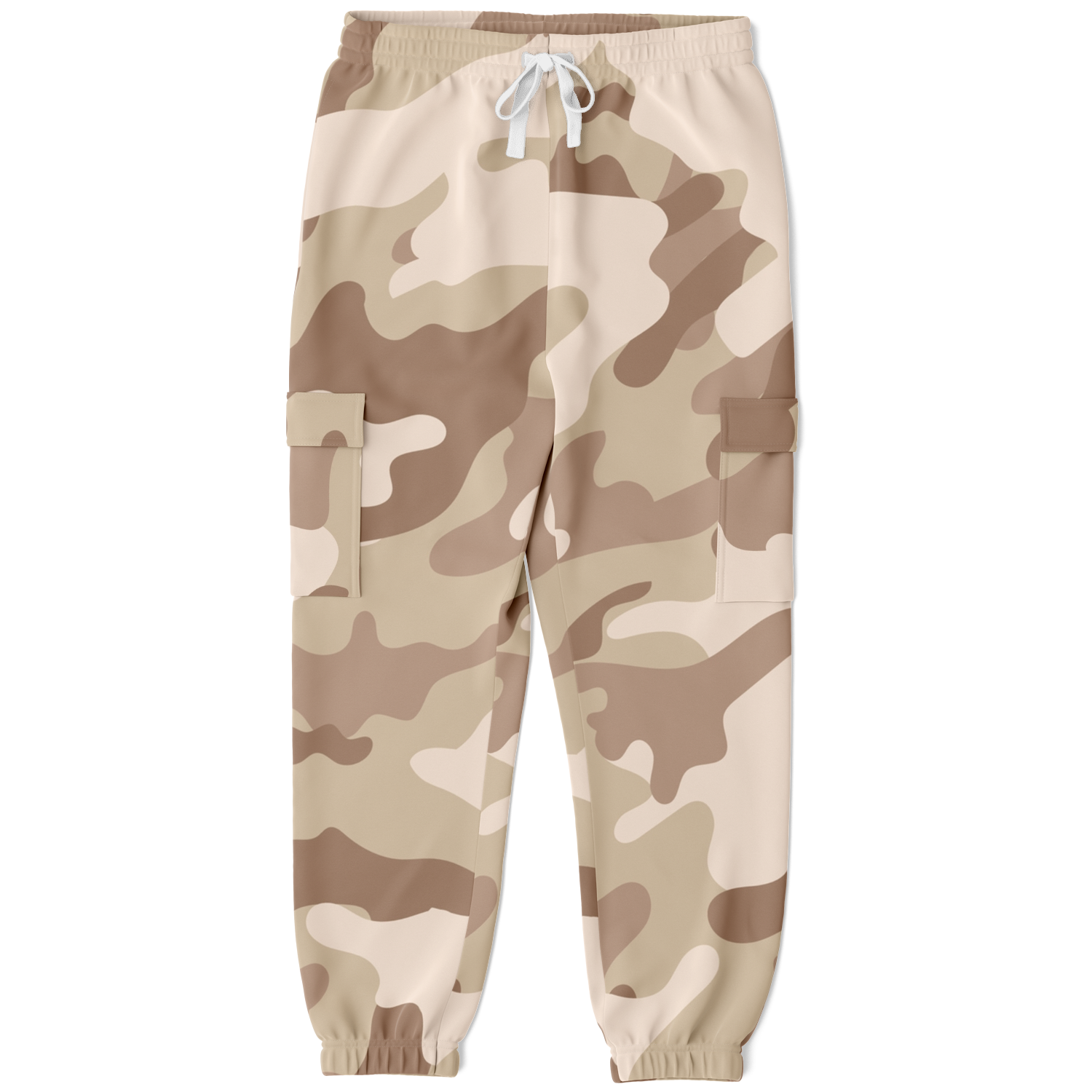 Camo Cargo Pants | Unisex | Brown Desert Camouflage Camo Colors