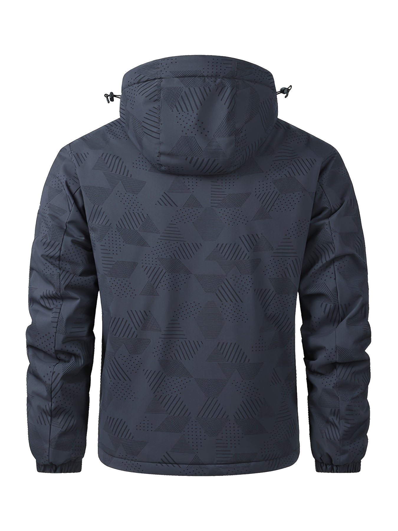 Durable Men's Winter Jacket: Scratch-Resistant, Windproof, Warm Fleece Camo Colors