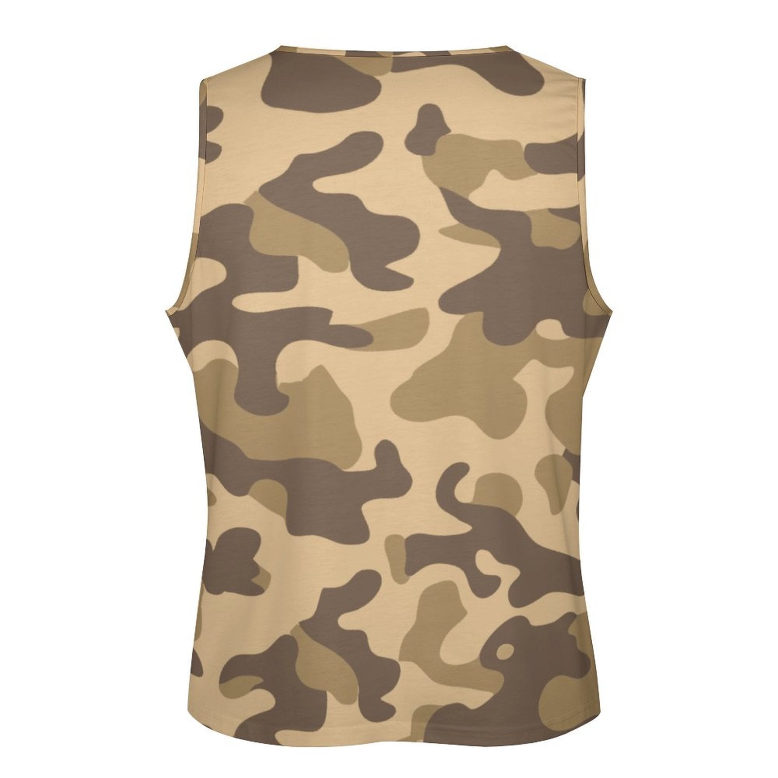 Camo Tank Top | Khaki Camouflage Camo Colors