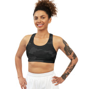 Camo Bra | Black Sports Camouflage Camo Colors