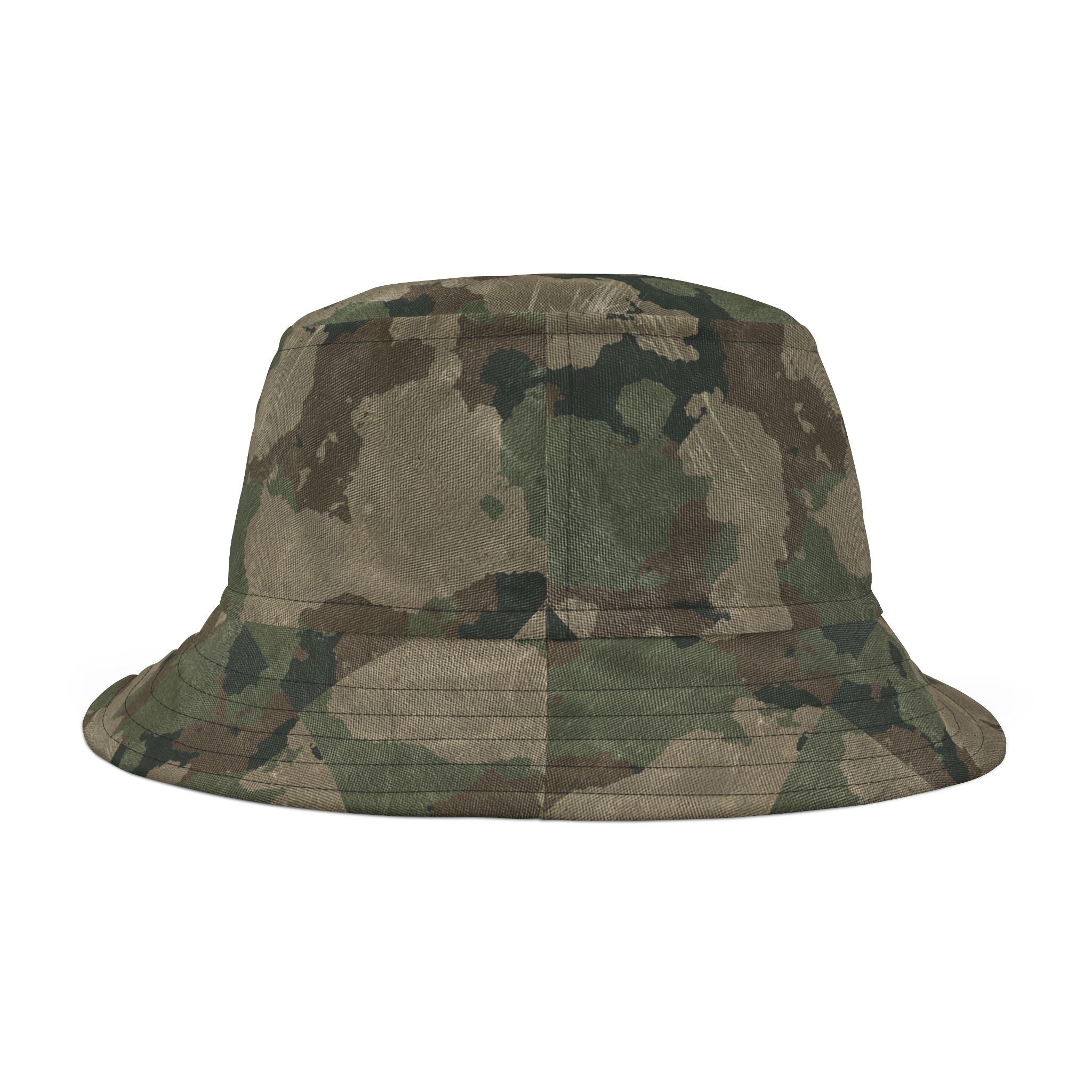 Camo Bucket Hat | Dirty Brown Camouflage Camo Colors
