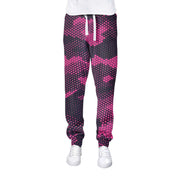 Men's Camo Track Pants | Digital Pink Camo Colors