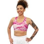 Camo Bra | Lavender Pink Sports Camouflage Camo Colors