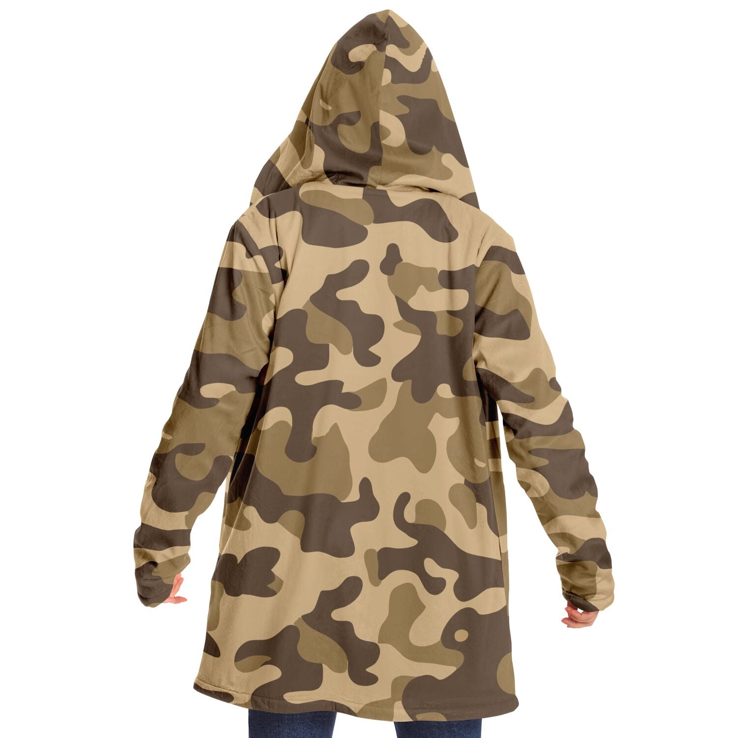 Camo Cloak | Khaki Camouflage | Microfleece Camo Colors