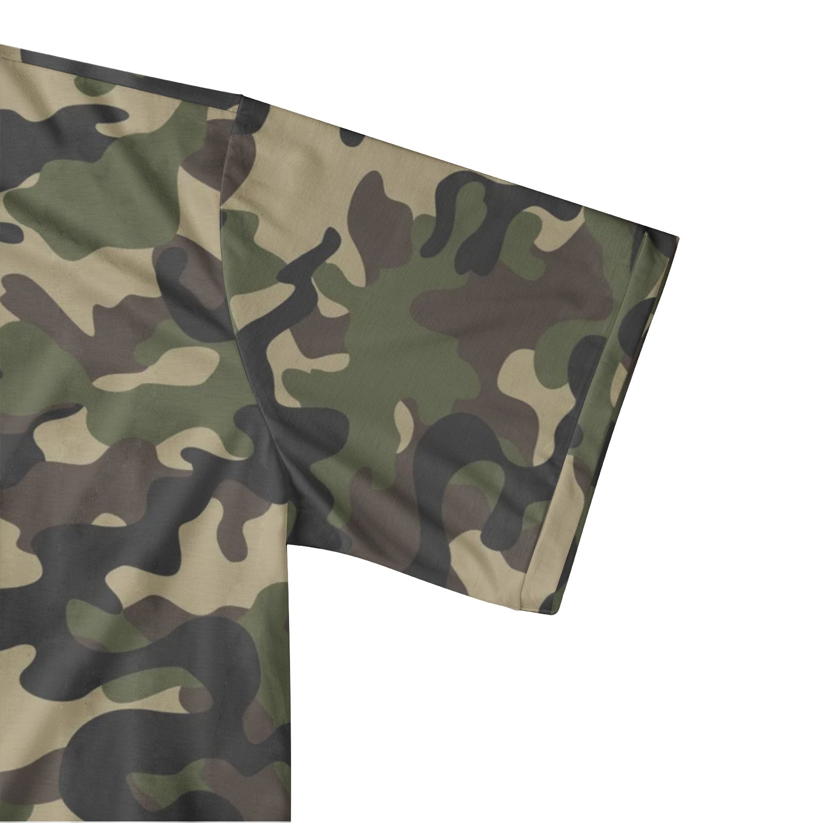 Men's Camo Golf Shirt | Classic Military Brown Camouflage Camo Colors