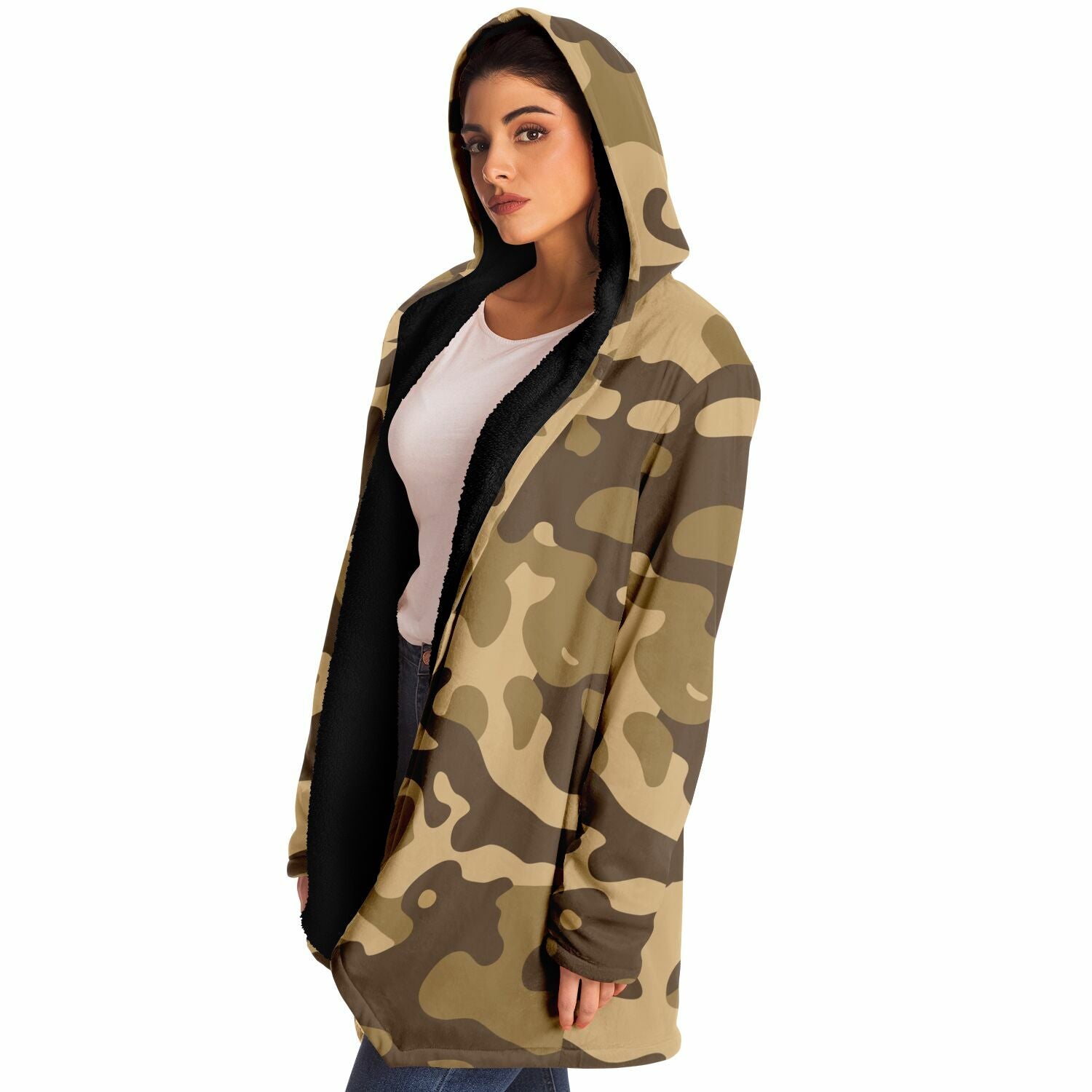 Camo Cloak | Khaki Camouflage | Microfleece Camo Colors