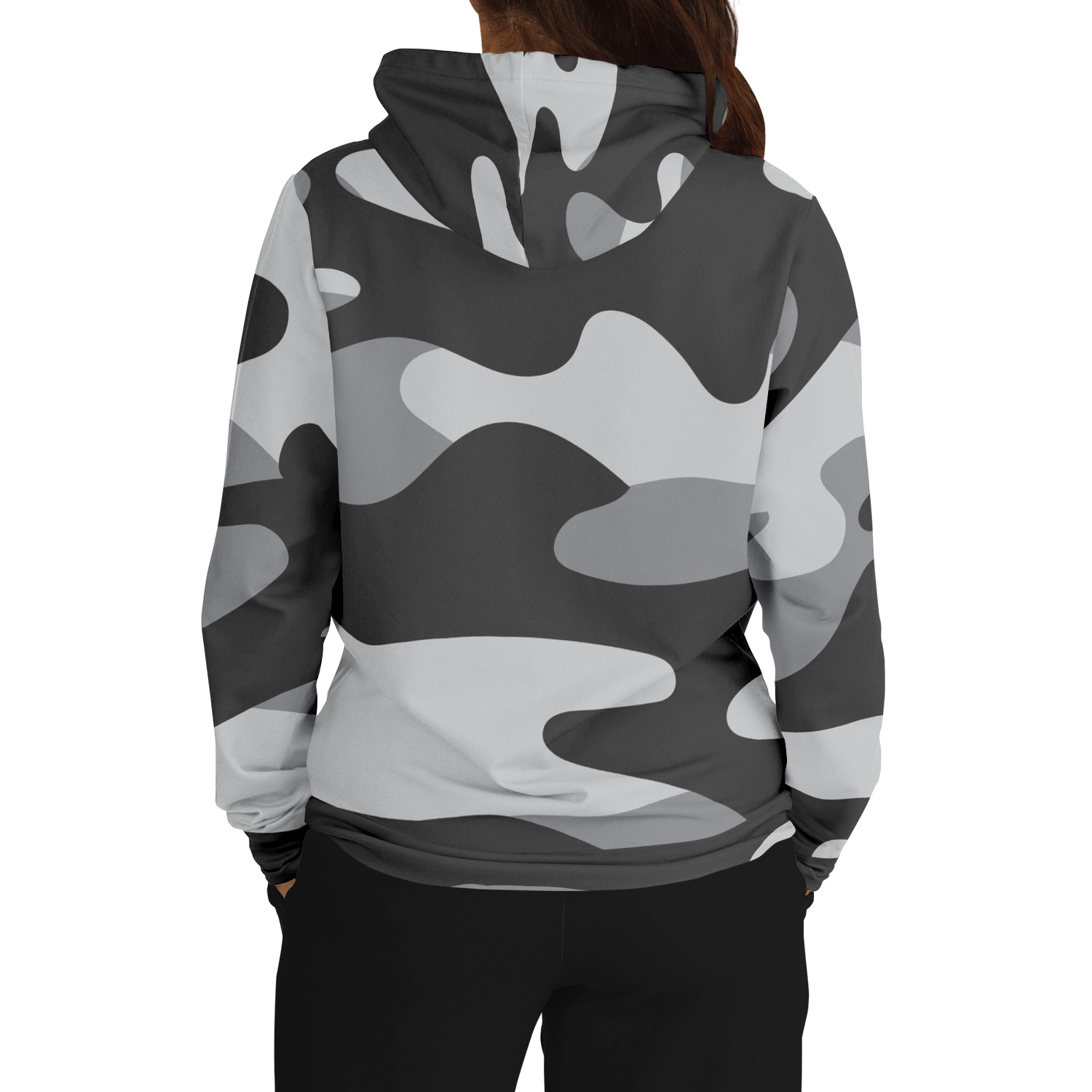 Camo Colors | I'm Camo Baby Hoodie | Shades Of Grey