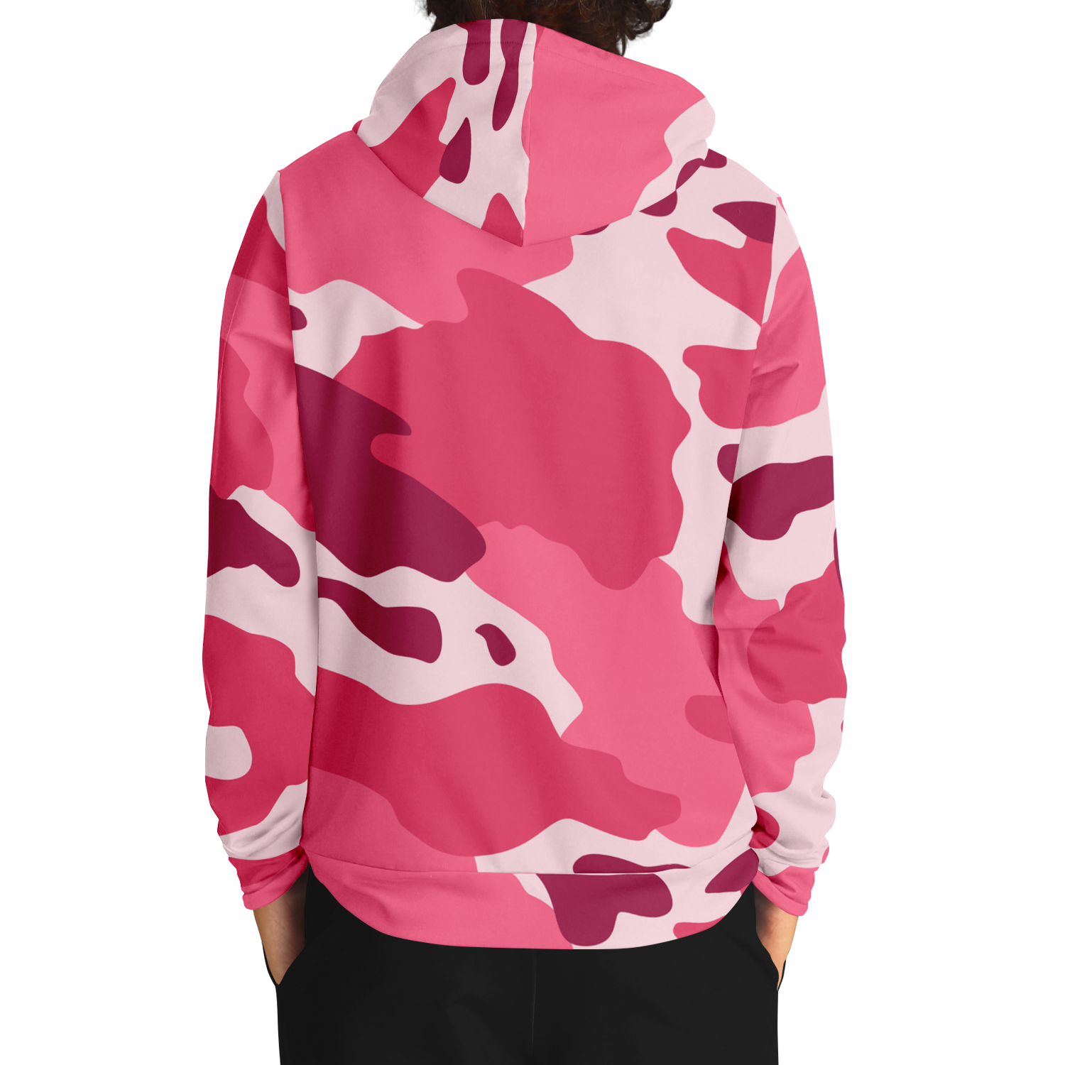 Camo Hoodie | Cherry, Piggy Pink and Rich Maroon Camo Colors