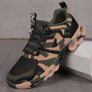 Men's Casual Camouflage Mesh Sneakers | Breathable Fabric Camo Colors
