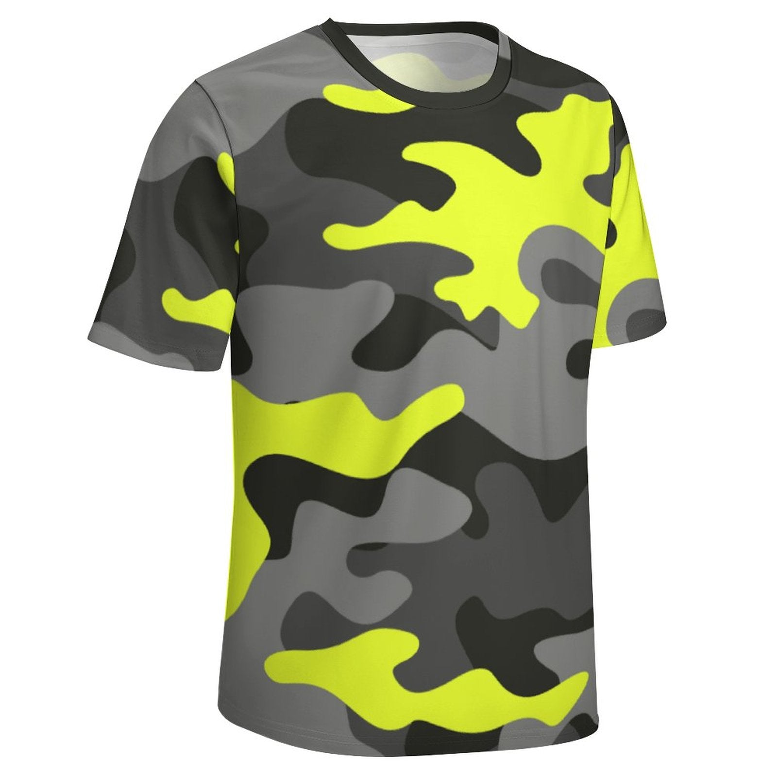 Camo Shirt | Black, Gray, and Yellow T Camo Colors