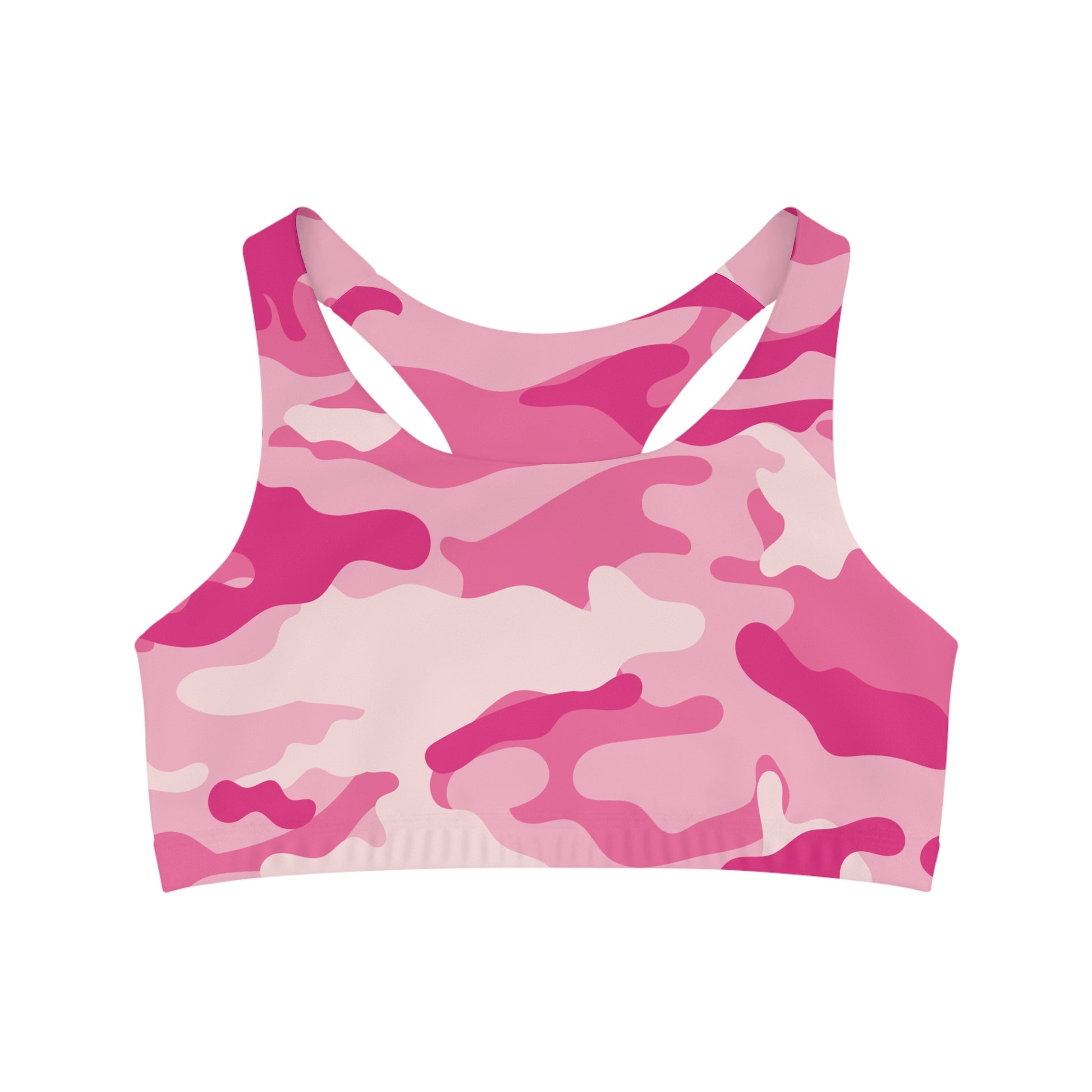 Camo Bra | Lavender Pink Sports Camouflage Camo Colors
