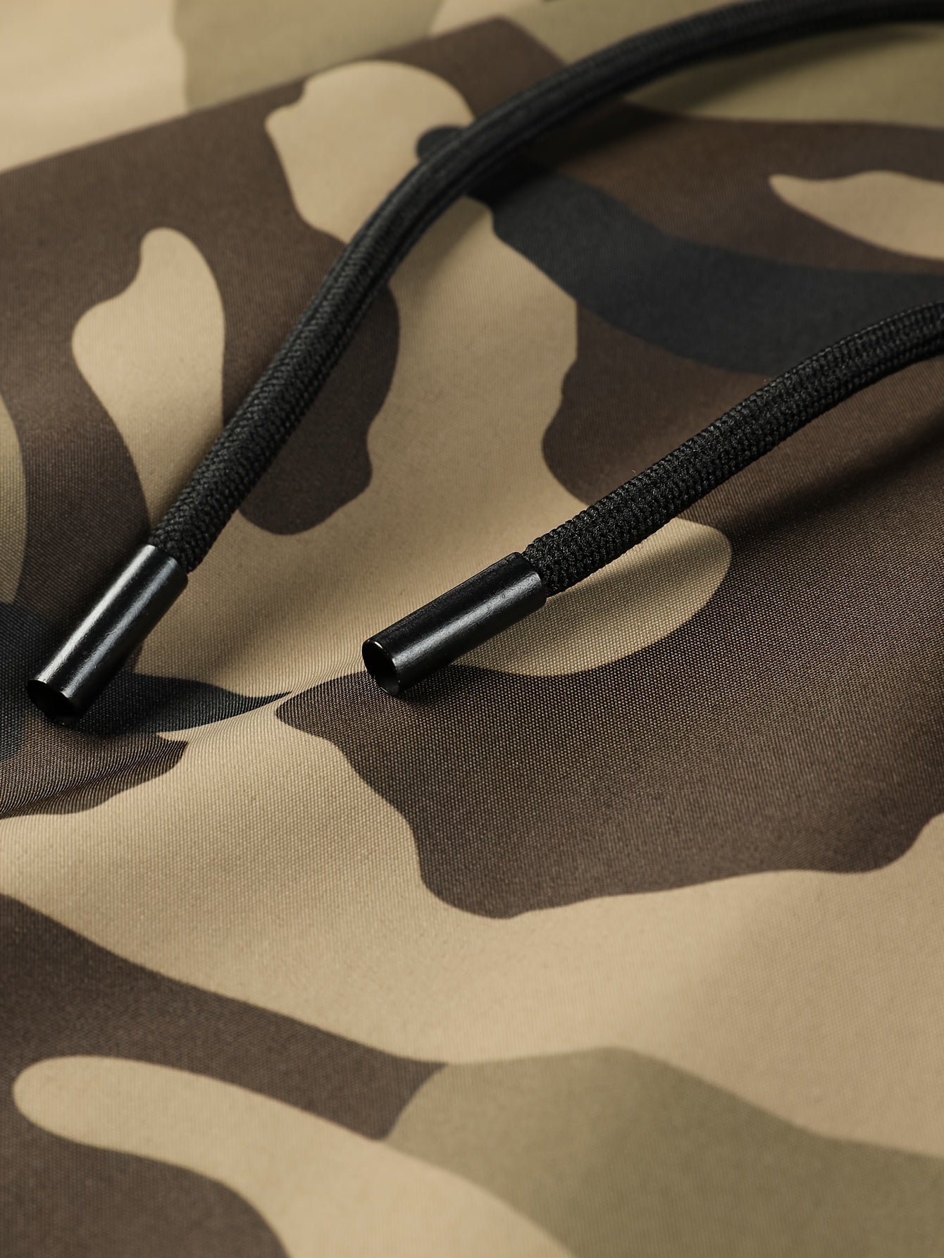 Long Sleeve Hooded Zipper Jacket for Men Camo Colors