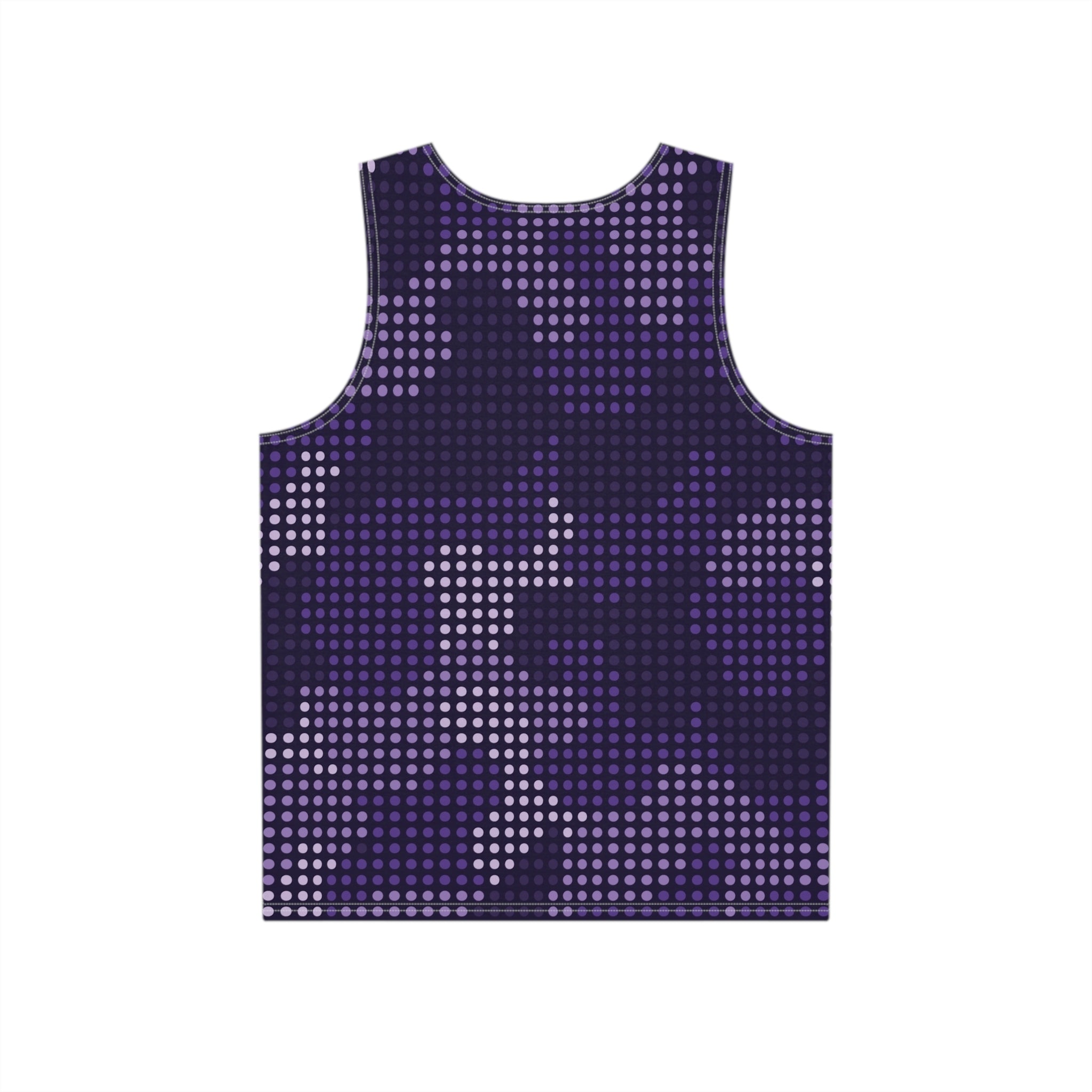 Men's Camo Tank Top | Blue LED Camouflage | Loose Fit Camo Colors