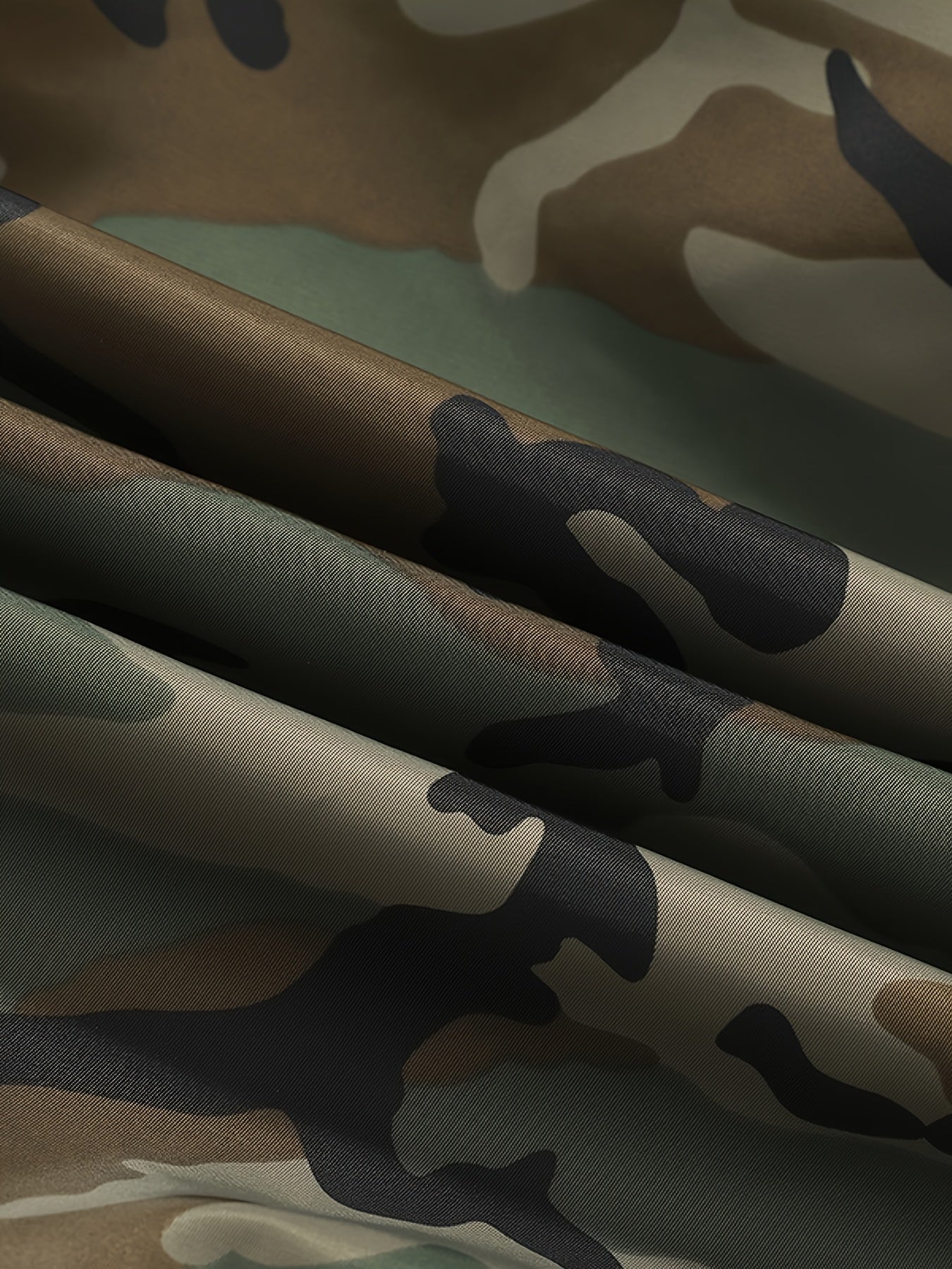 Men's Zippered Jacket | Windproof Warm Baseball Streetwear Camo Colors