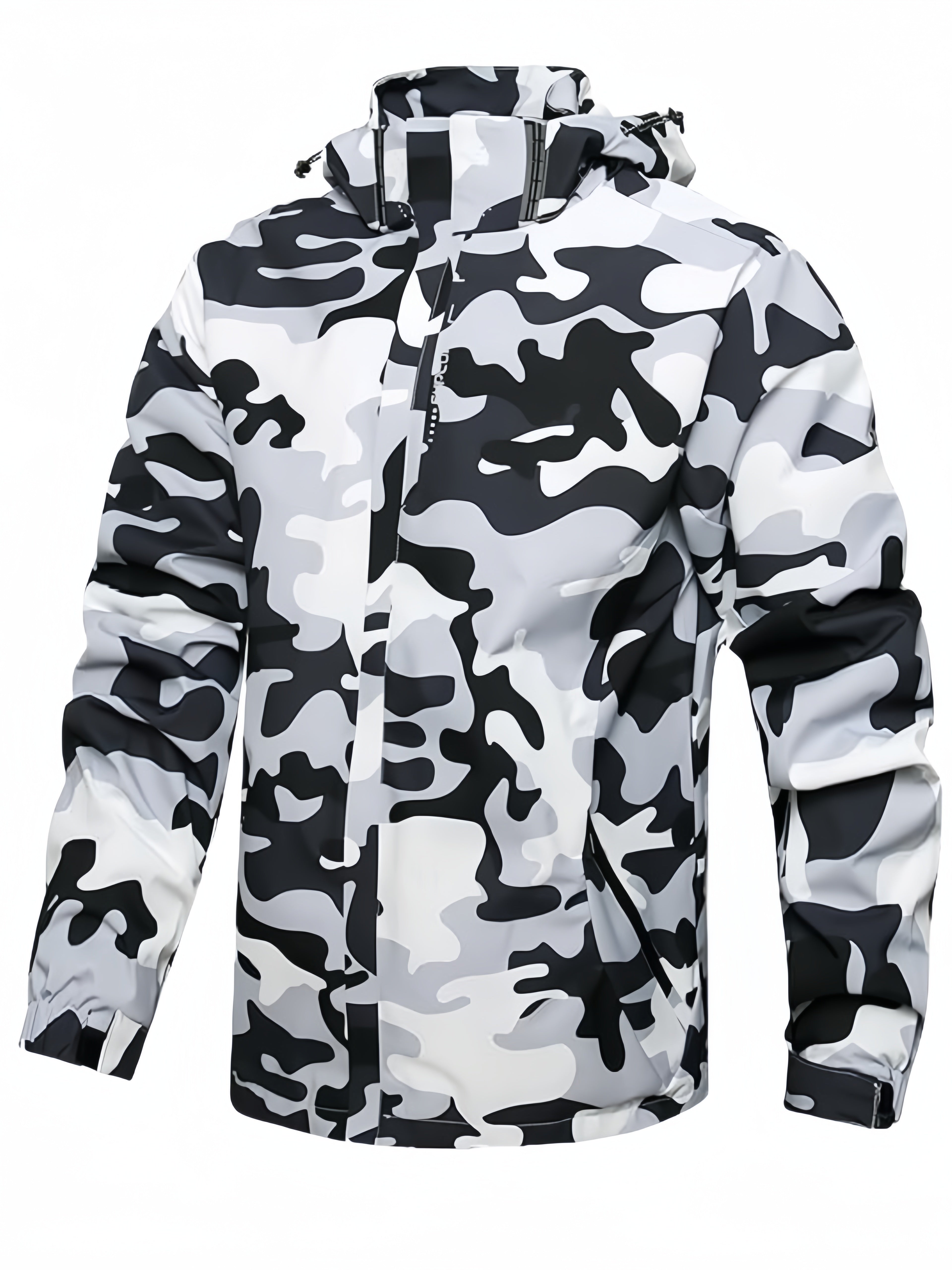 Men's Camo Windbreaker Jacket | Waterproof, Warm & Stylish Camo Colors