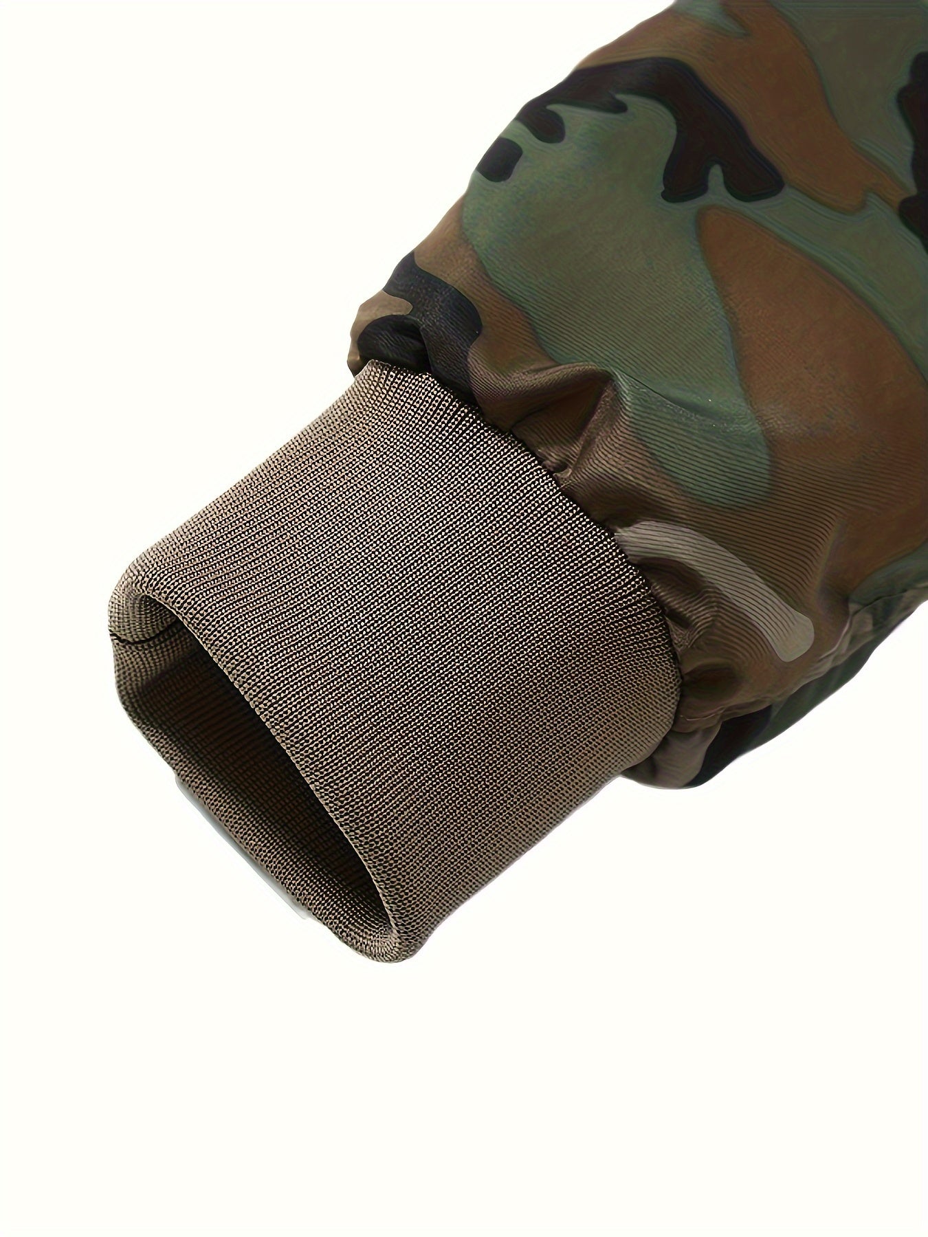 Men's Zippered Jacket | Windproof Warm Baseball Streetwear Camo Colors