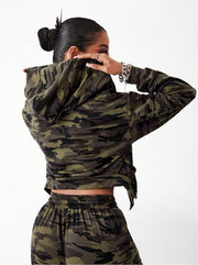 Women's Camo Hoodie | All-Season Pullover Camo Colors