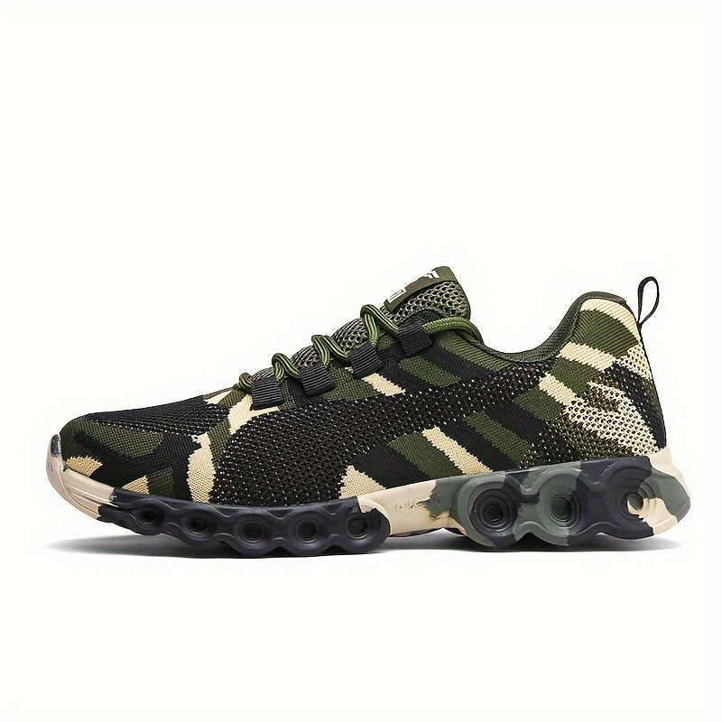 Women's Camouflage Graphic Low-Top Sports Shoes Camo Colors
