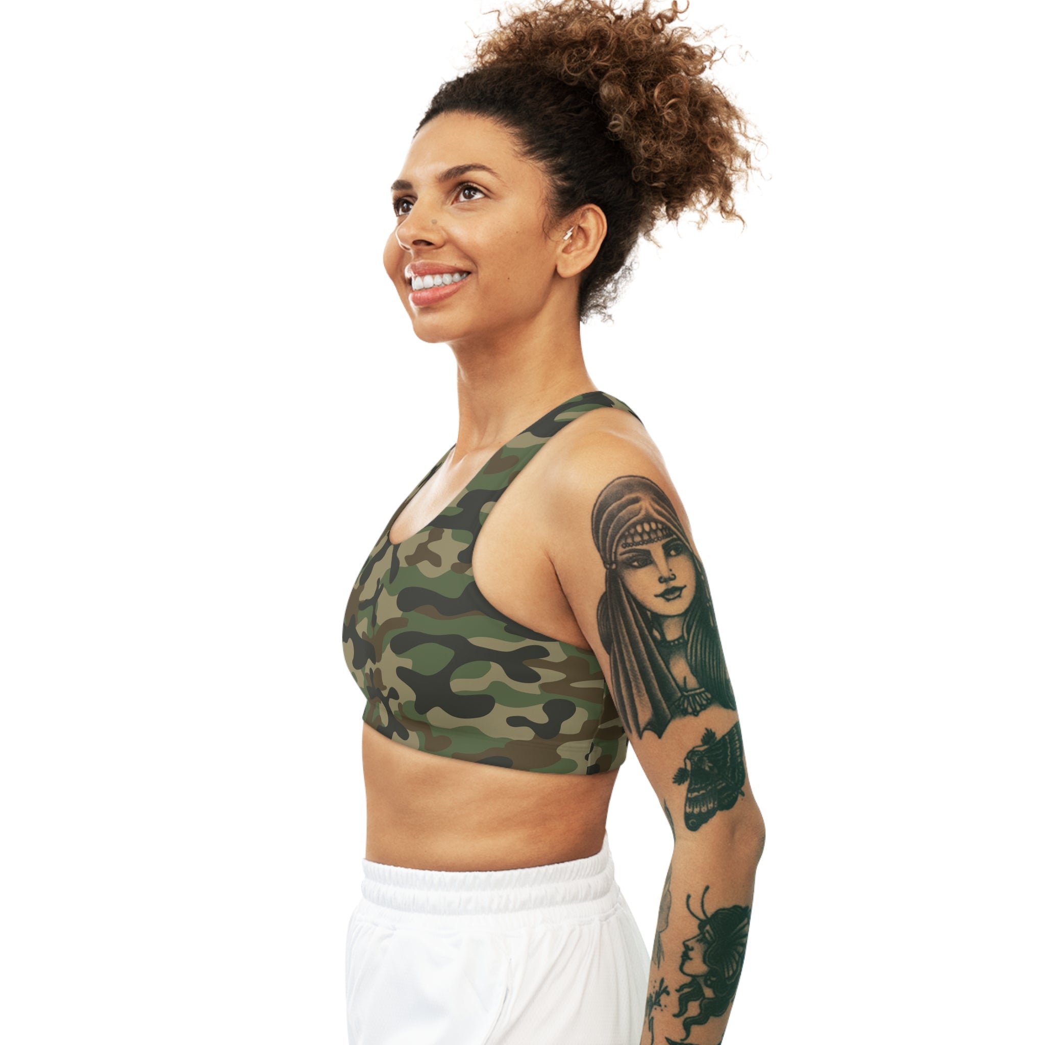 Camo Bra | Military Brown Camouflage Camo Colors