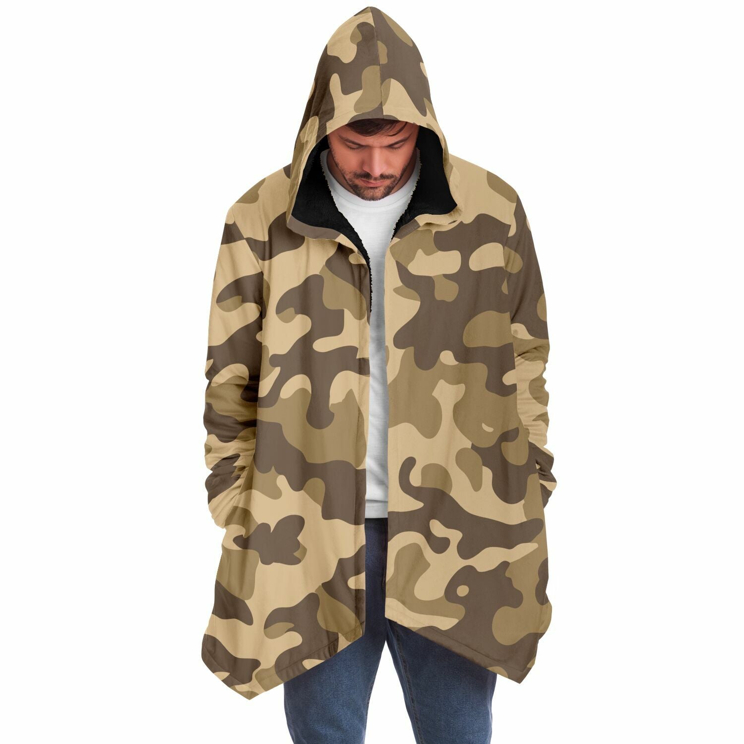 Camo Cloak | Khaki Camouflage | Microfleece Camo Colors