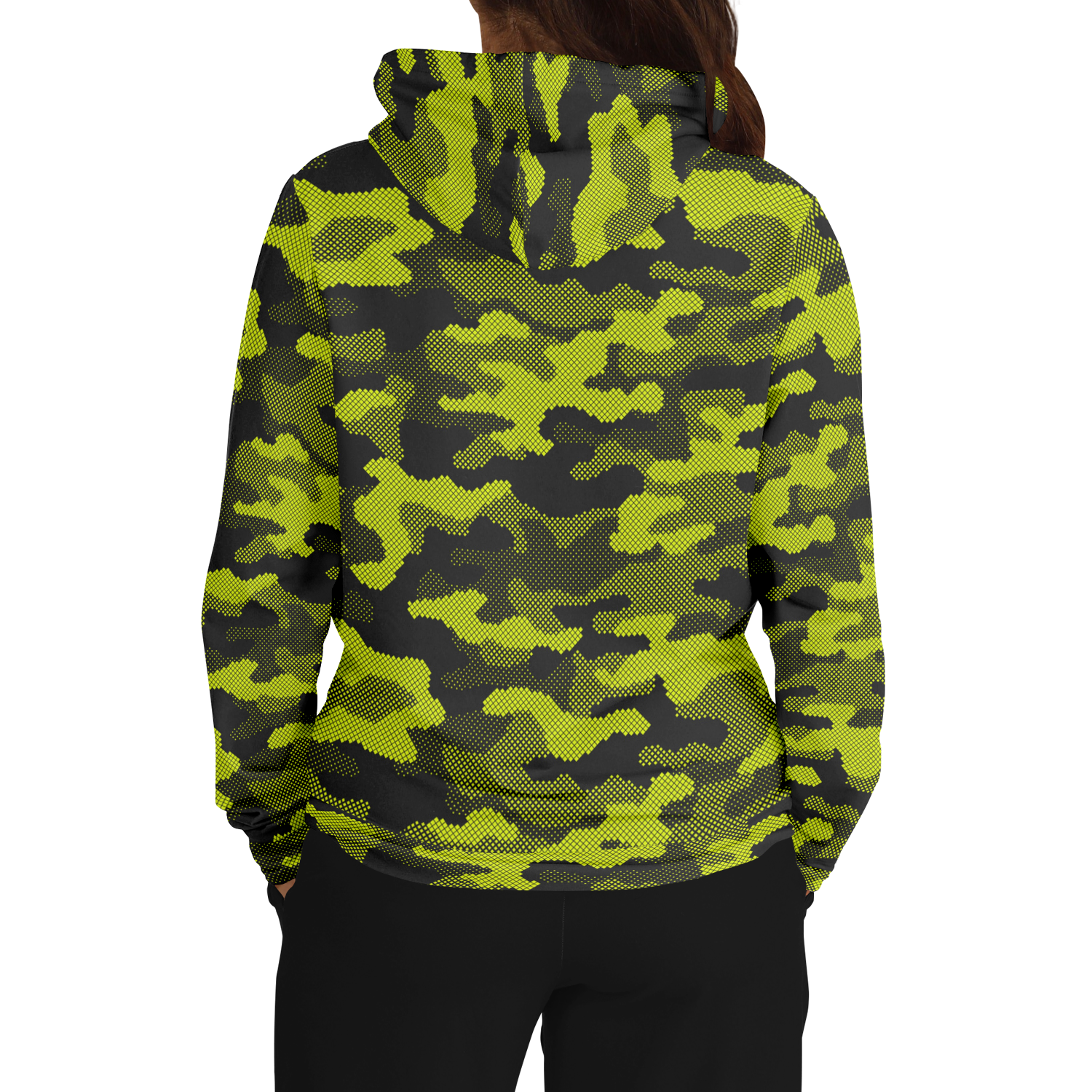 Green Dotted Camo Hoodie | Military Camouflage Camo Colors