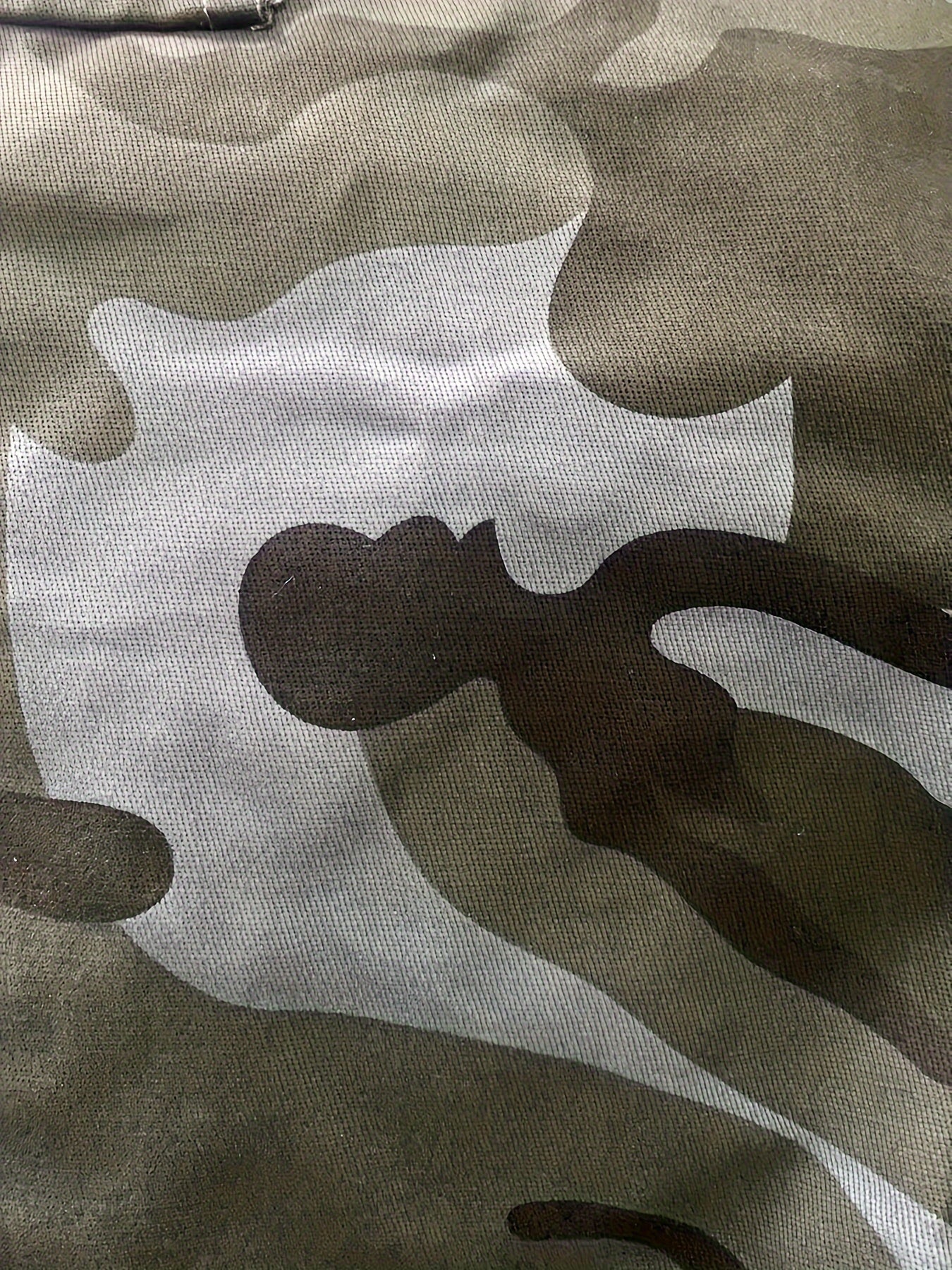 Men's Camo Cargo Cropped Pants With Multi Pockets | Vintage Style Camo Colors