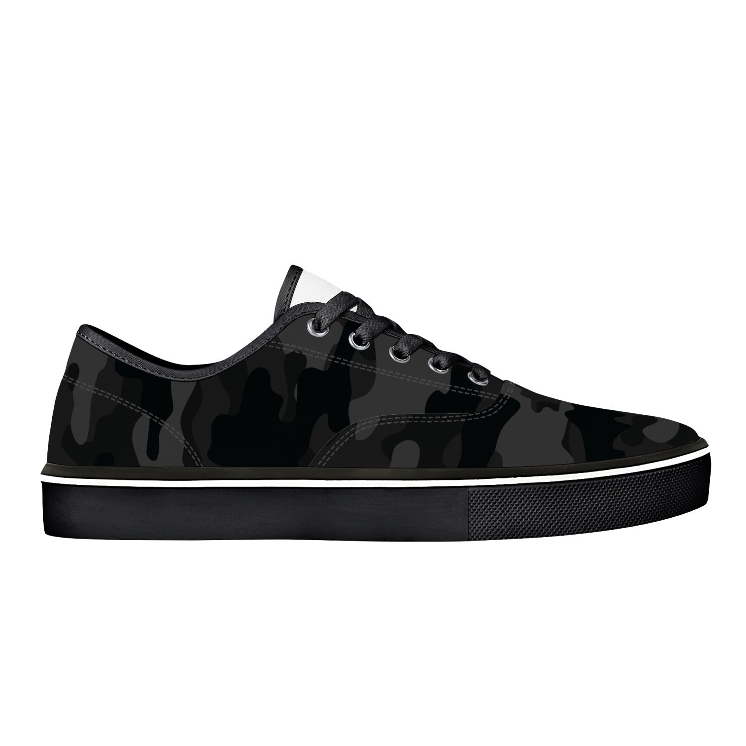 Camo Skate Shoes | Black Camouflage Camo Colors
