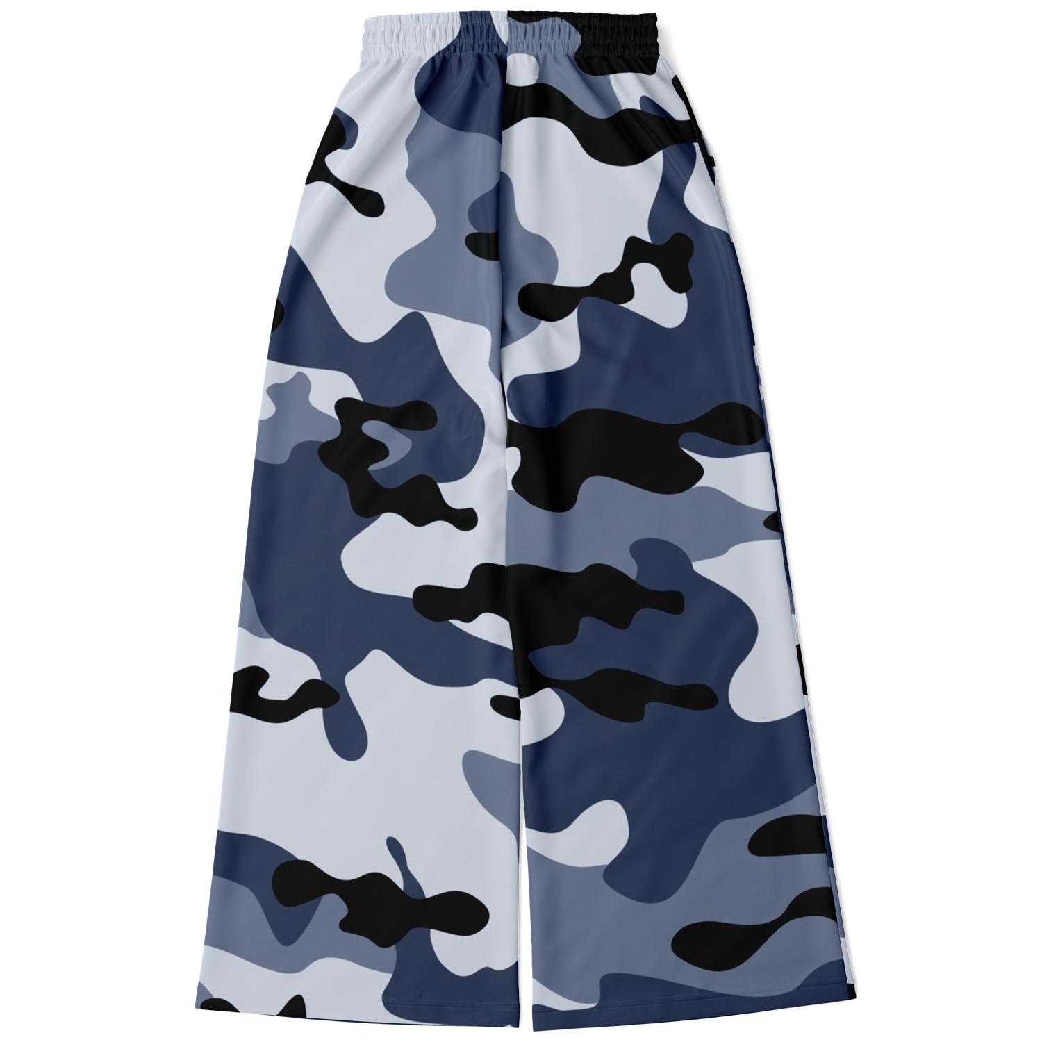 Camo Wide Leg Pants | Light Blue Camouflage Camo Colors