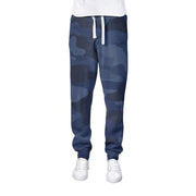 Men's Camo Track Pants | Deep Blue Camo Colors