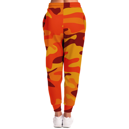 Orange camo sweatpants shop