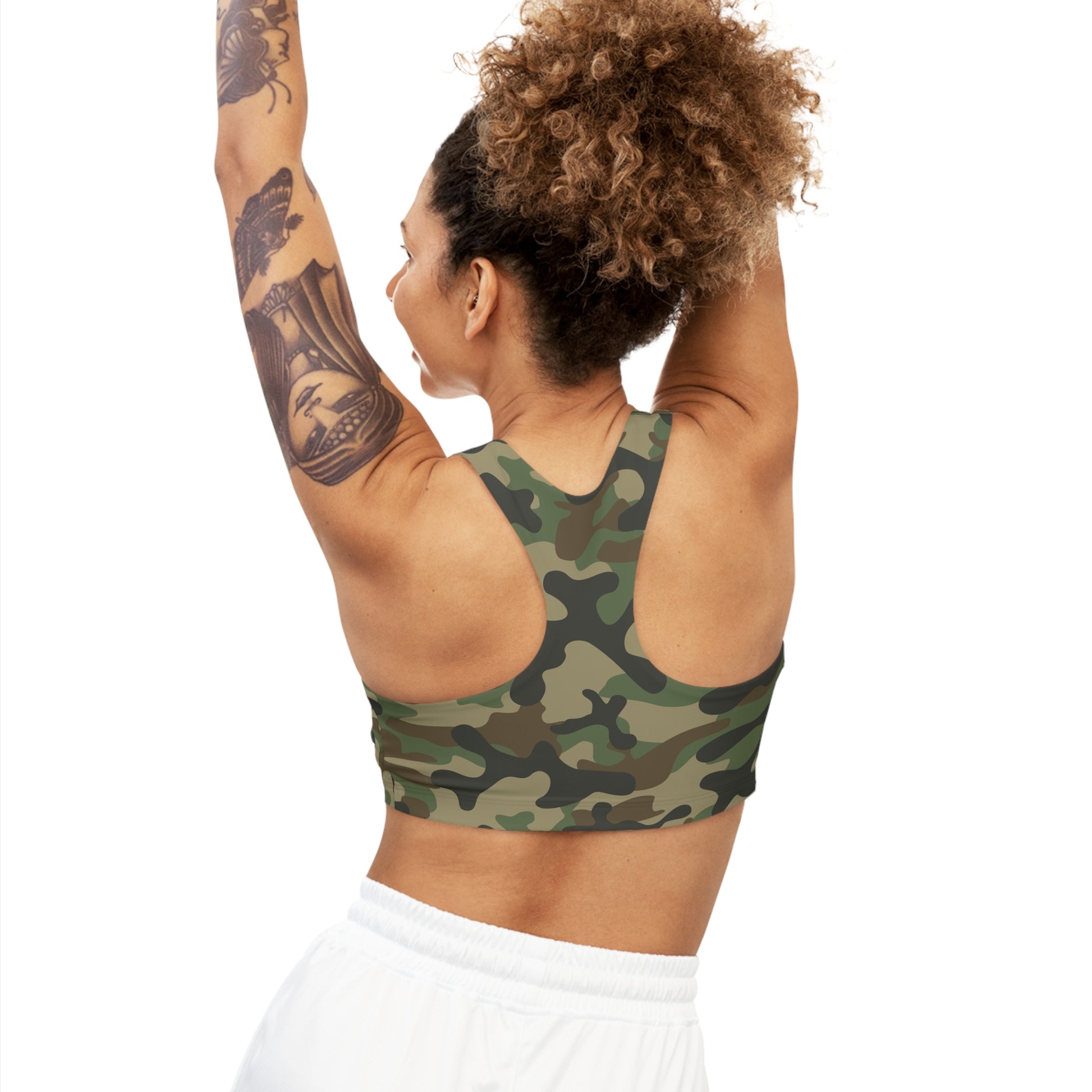 Camo Bra | Military Brown Camouflage Camo Colors