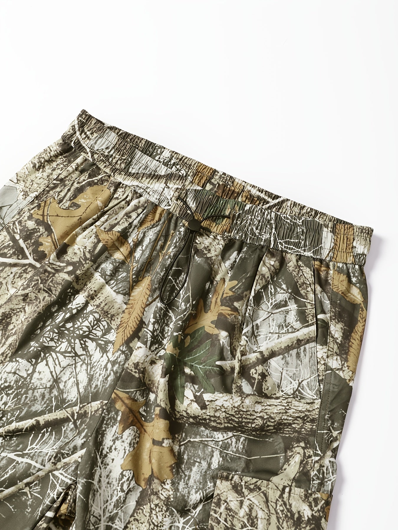 Men's Camo Cargo Pants with Multi-Pocket | Loose Fit Camo Colors