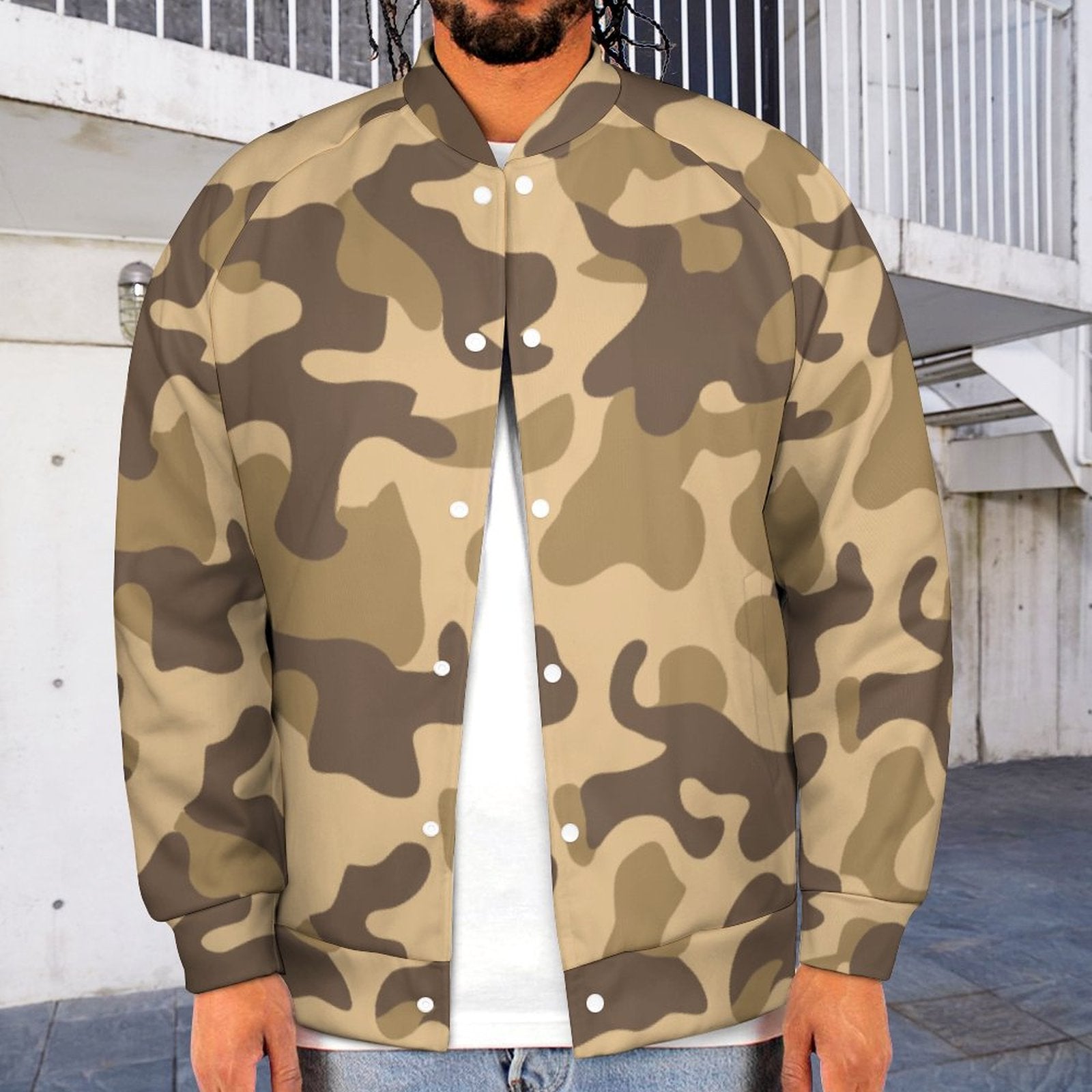 Men's Camo Jacket | Khaki Camouflage Camo Colors