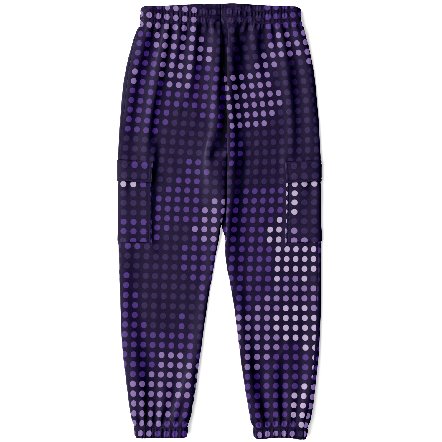 Camo Cargo Pants | Unisex | Blue LED Screen Camouflage Camo Colors