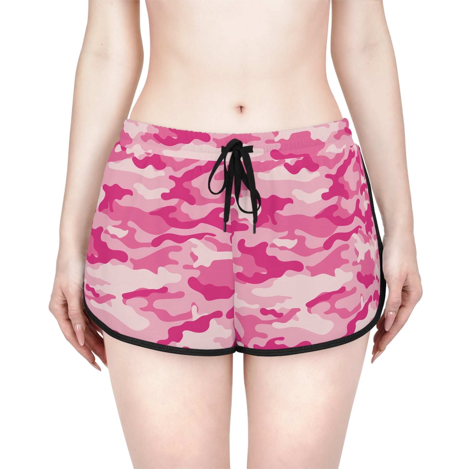 Lavender Pink Camo Shorts For Women | Camo Colors