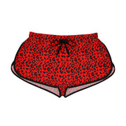 Red Leopard Shorts For Women | Camo Colors
