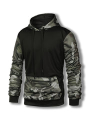 Men's Camouflage Collage Color Hoodie | Camo Colors