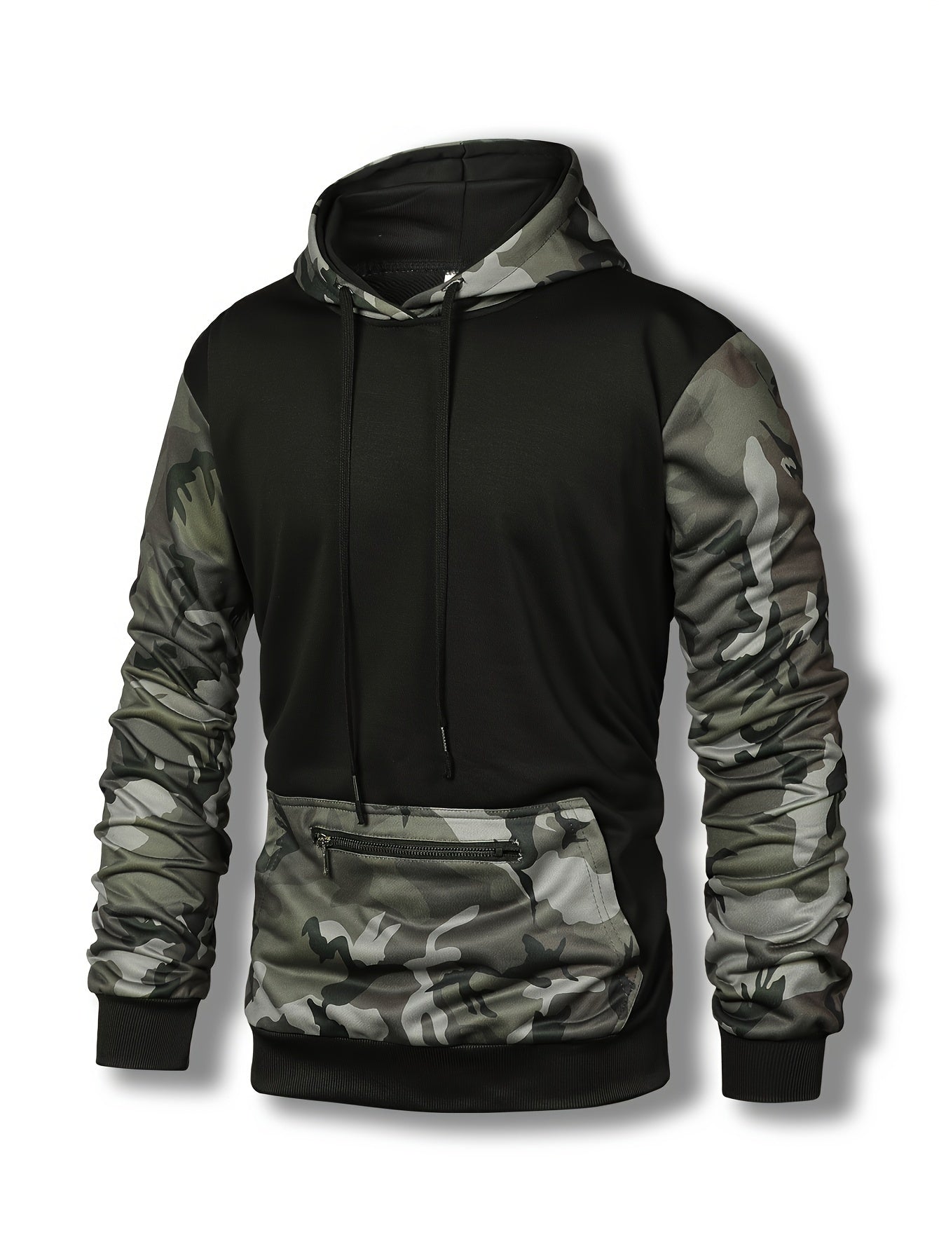 Men's Camouflage Collage Color Hoodie | Camo Colors