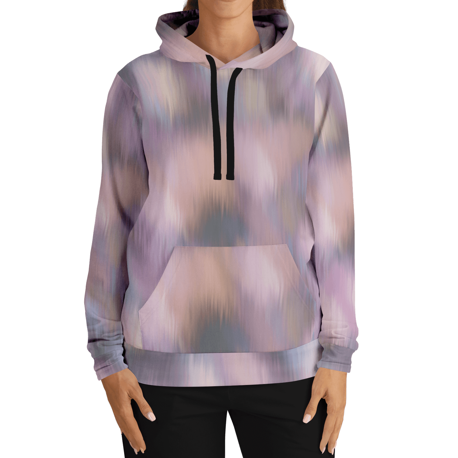 Light Camo Hoodie | Pastel Melange Spotted Camouflage Blend Camo Colors