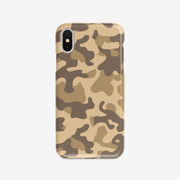 Camo Phone Case | iPhone | Khaki Camo Colors