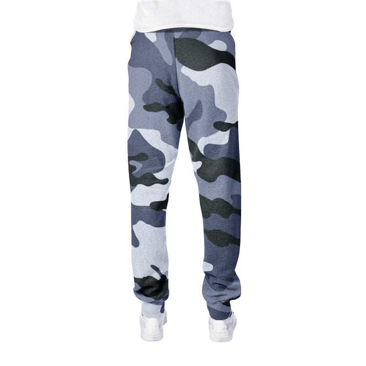 Men's Camo Track Pants | Light Blue Camo Colors